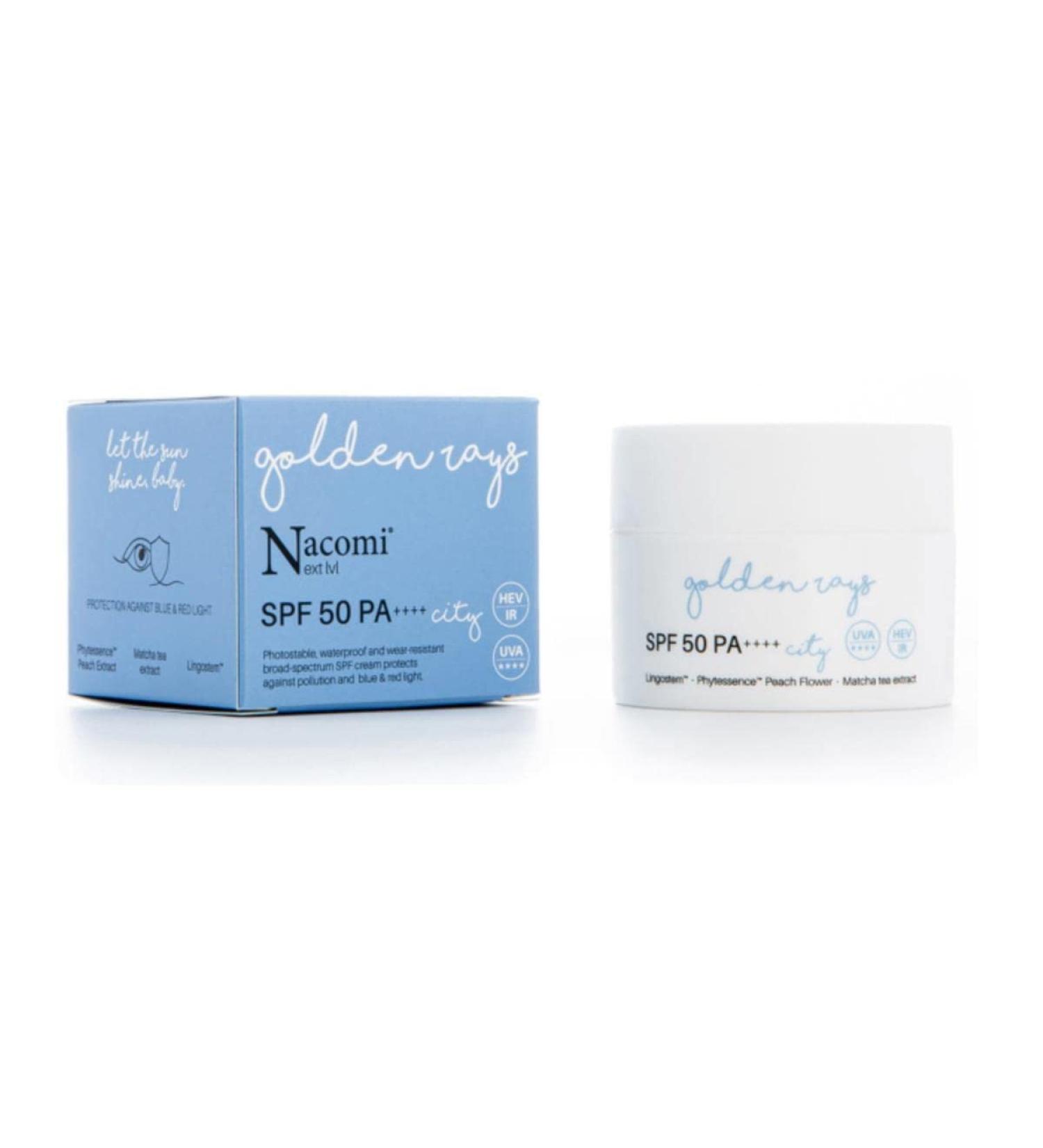 NACOMI nacomi next lvl moisturising day cream spf 50 city
