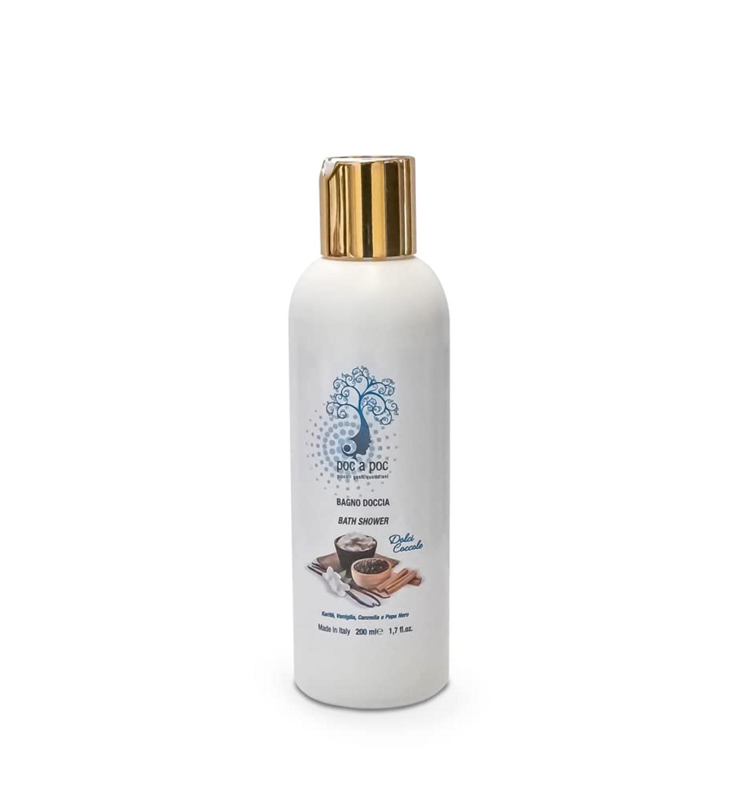POC A POC Organic Moisturizing and Scented Shower Gel Made in Italy Soothing and Antioxidant Shower Gel Shower Bath suitable for all skin types. Size 200ml - Buy Online on GoSupps.com