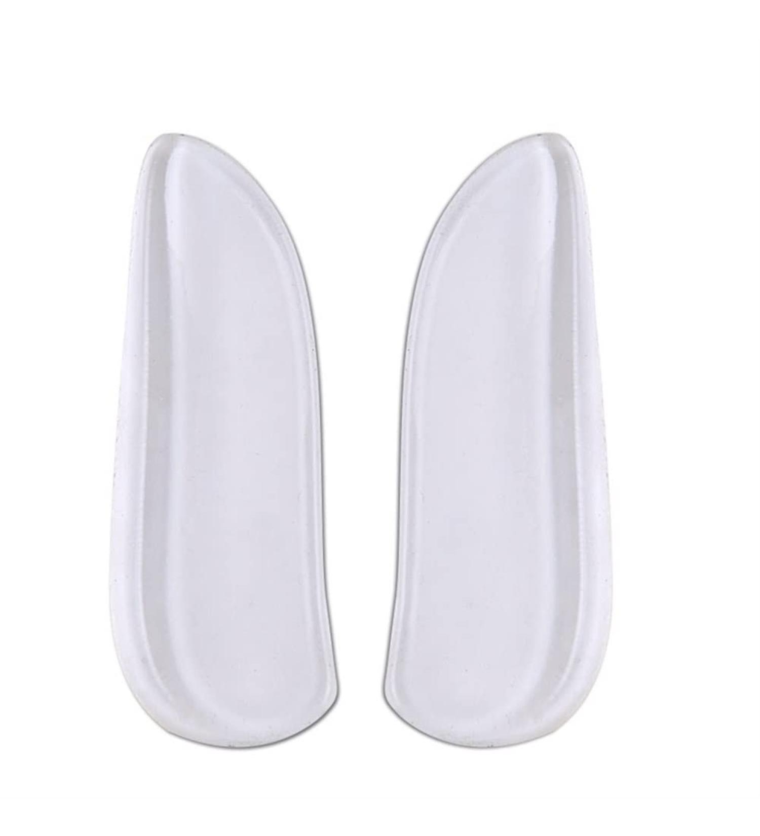 Inserts Heel Cups - GEL Foot Care Cushion for Shock Absorption & Blister Prevention | Adult Comfort Sports (Medium Clear - Buy Online on GoSupps.com