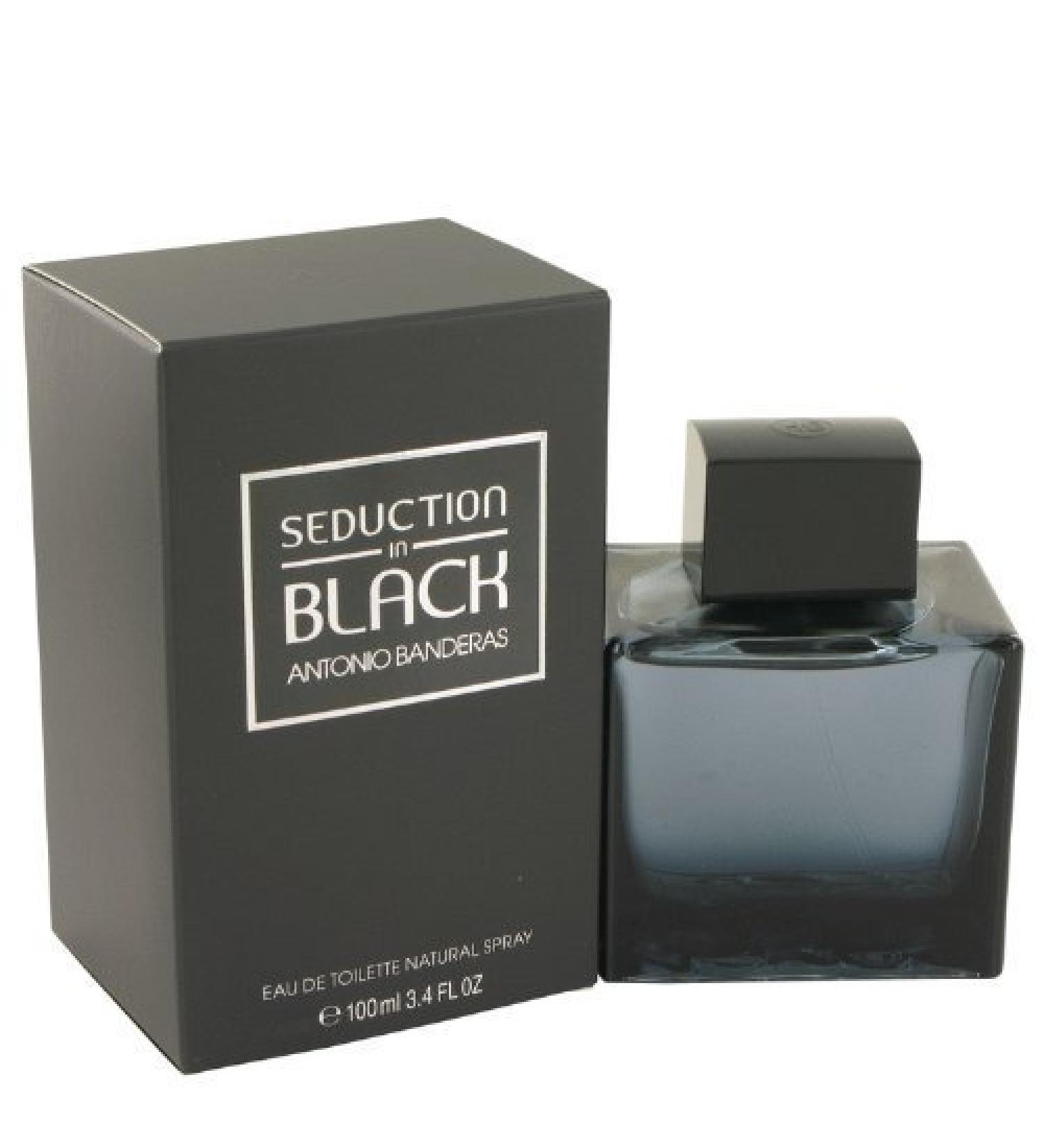 Seduction In Black by Antonio Banderas Eau De Toilette Spray 3.4 oz (Men)