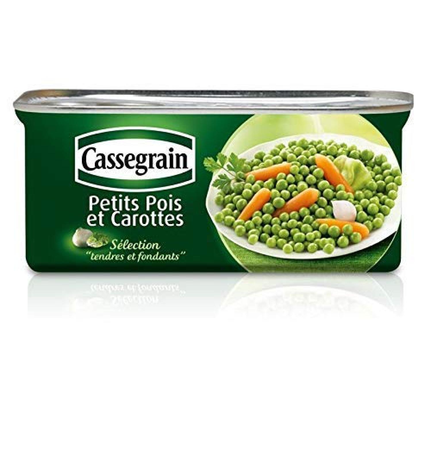 CASSEGRAIN - Peas and Carrots 130g - Set of 3 - Best Offer - Buy Online on GoSupps.com
