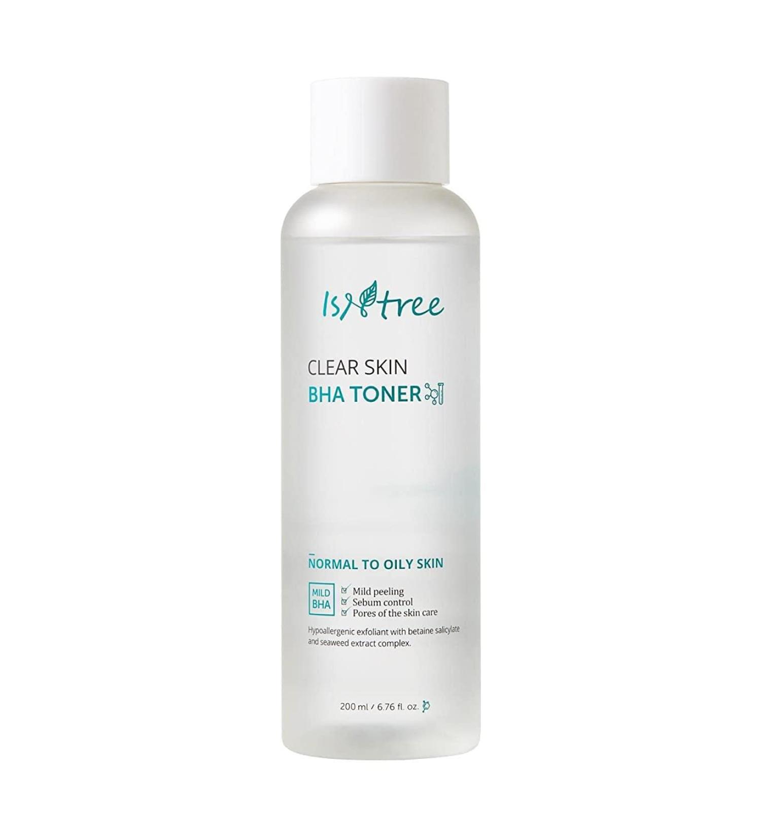 Isntree Clear Skin BHA Toner 200ml - Exfoliate & Purify for Clearer Skin - Buy Online on GoSupps.com