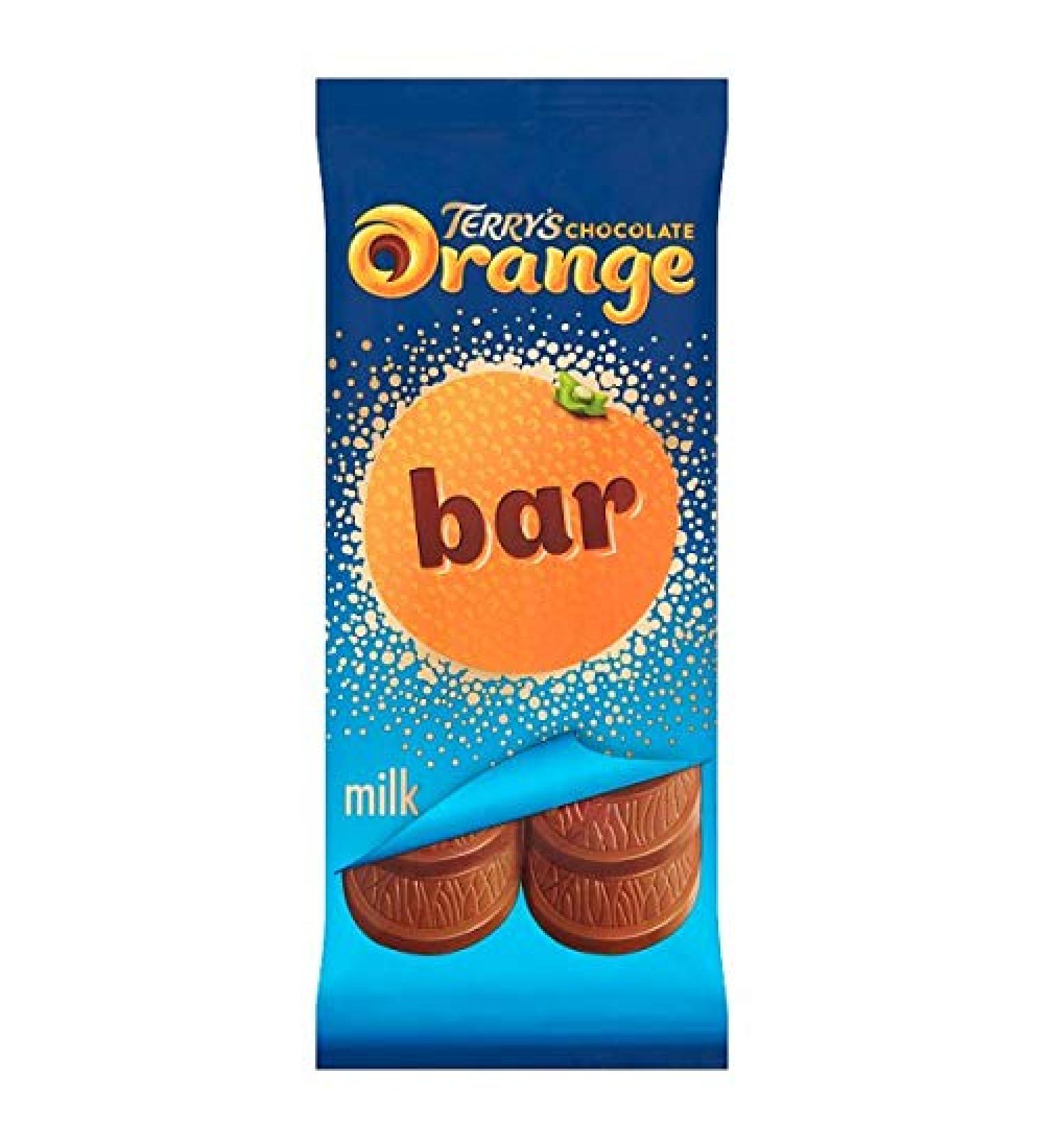 Terrys Festive Chocolate Orange Bars (Chocolate Orange Table 3 x 90g)