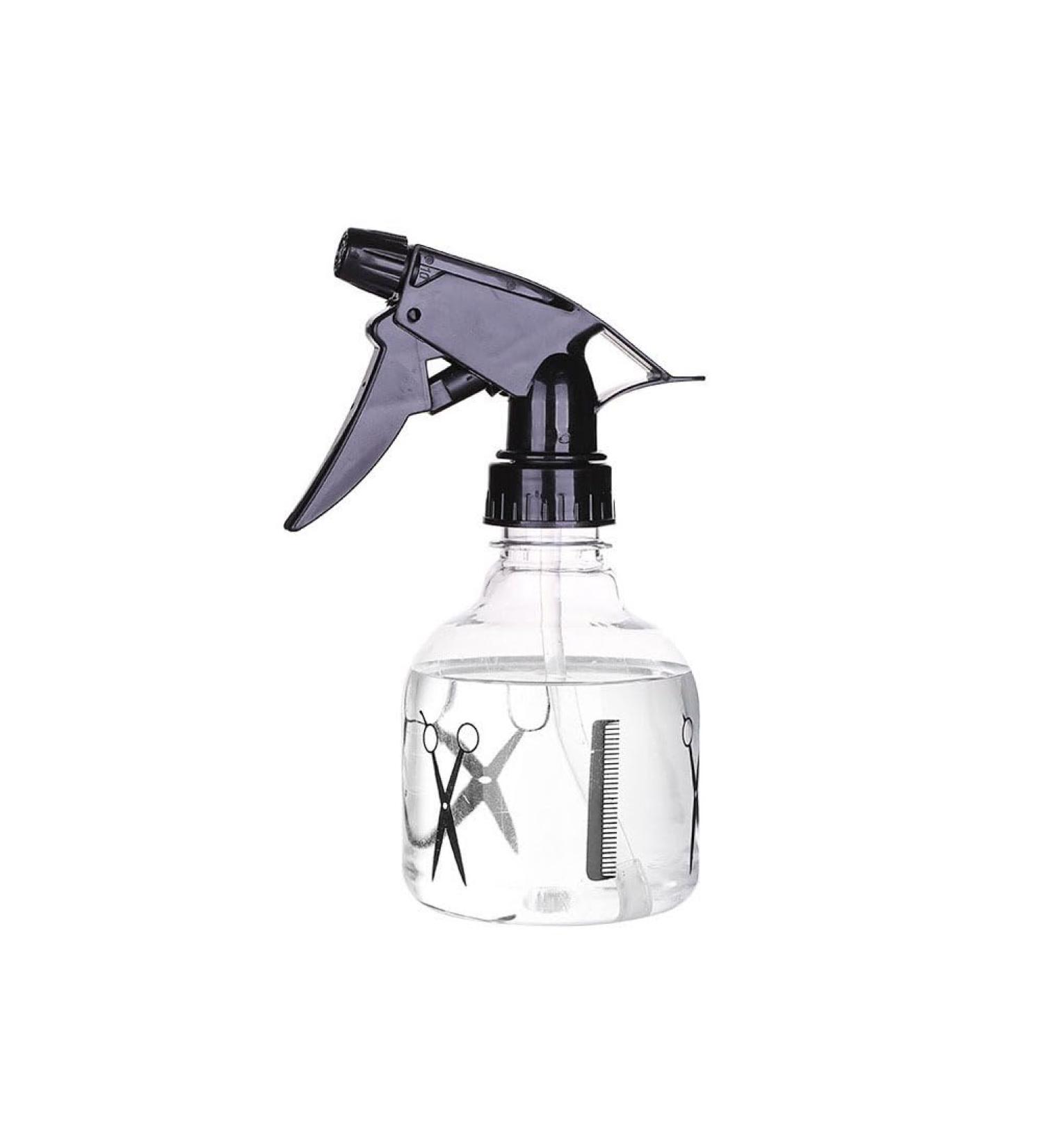 1PC Empty Spray Bottle Travel Water Spray Bottle Black Trigger Atomizer Water Spraying Bottle 260ml Mist Trigger Sprayer - Buy Online on GoSupps.com