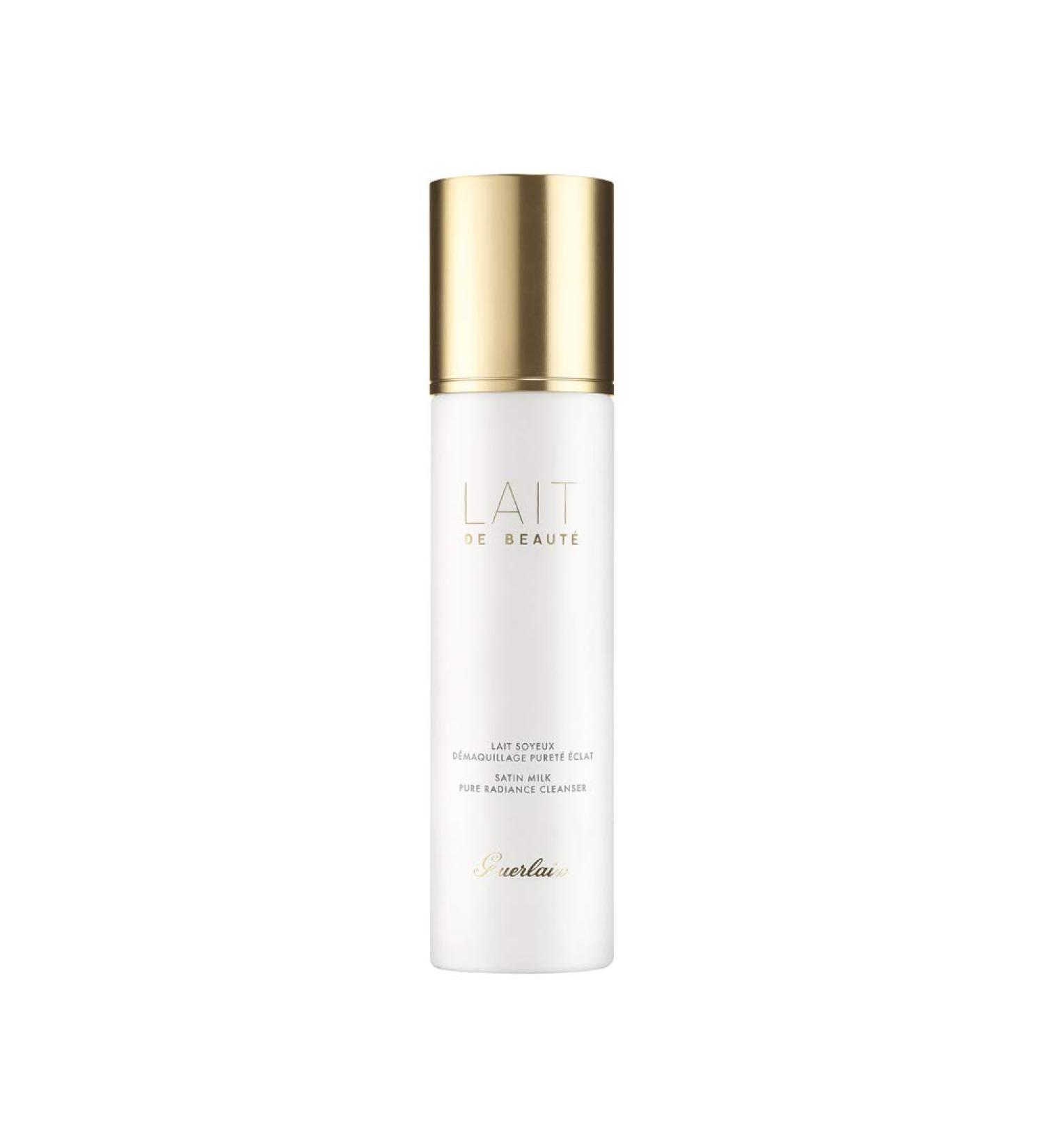 Guerlain Lait De Beaute Cleansing Milk 6.7oz - Gentle Face and Eyes Cleanser 200g - Buy Online on GoSupps.com