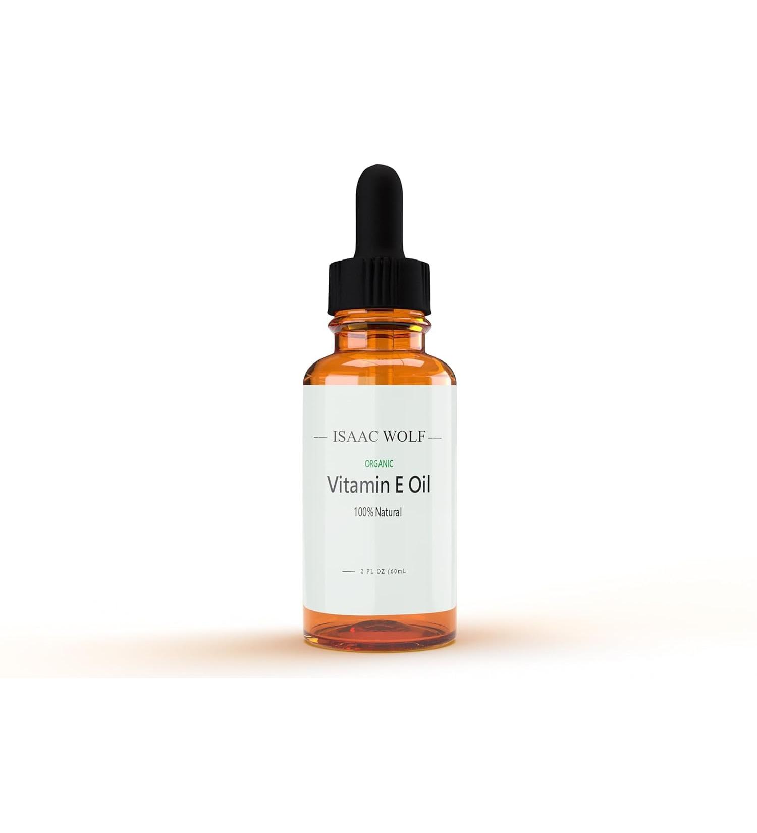 Vitamin E Oil for Face Hair & Body - 100% Natural Multiple Use 4 FL OZ (118 mL) | Best eCommerce Store - Buy Online on GoSupps.com