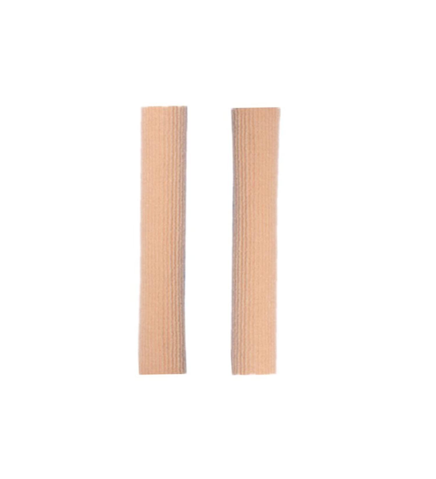 2pcs Toe Separator & Hammer Toe Protector Kit - Khaki Fiber Tube Set - Buy Online on GoSupps.com