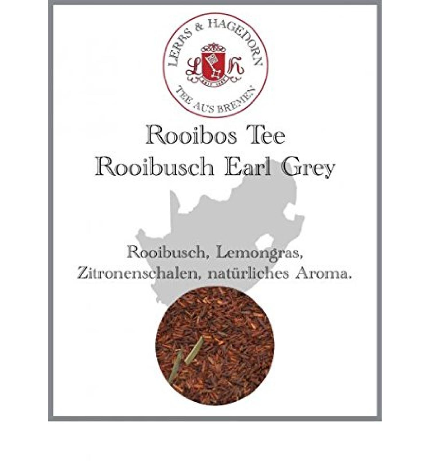 Lerbs & Hagedorn Rooibos Tea Rooibusch Earl Grey 1 kg - Buy Online on GoSupps.com