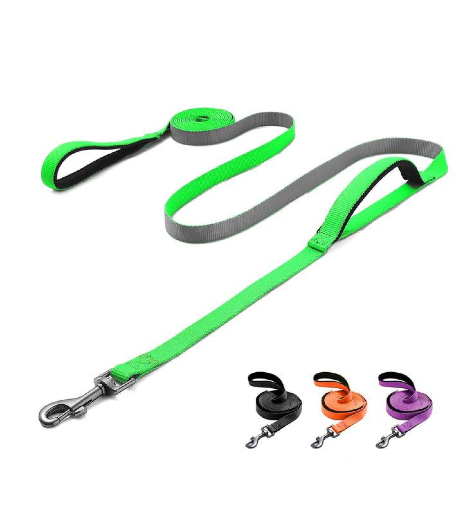 Demigreat 1.5m / 3m / 5m Dog Training Leash - Padded Handle Robust Long Line for Small to Large Dogs 10ft Green - International Shipping Available - Buy Online on GoSupps.com