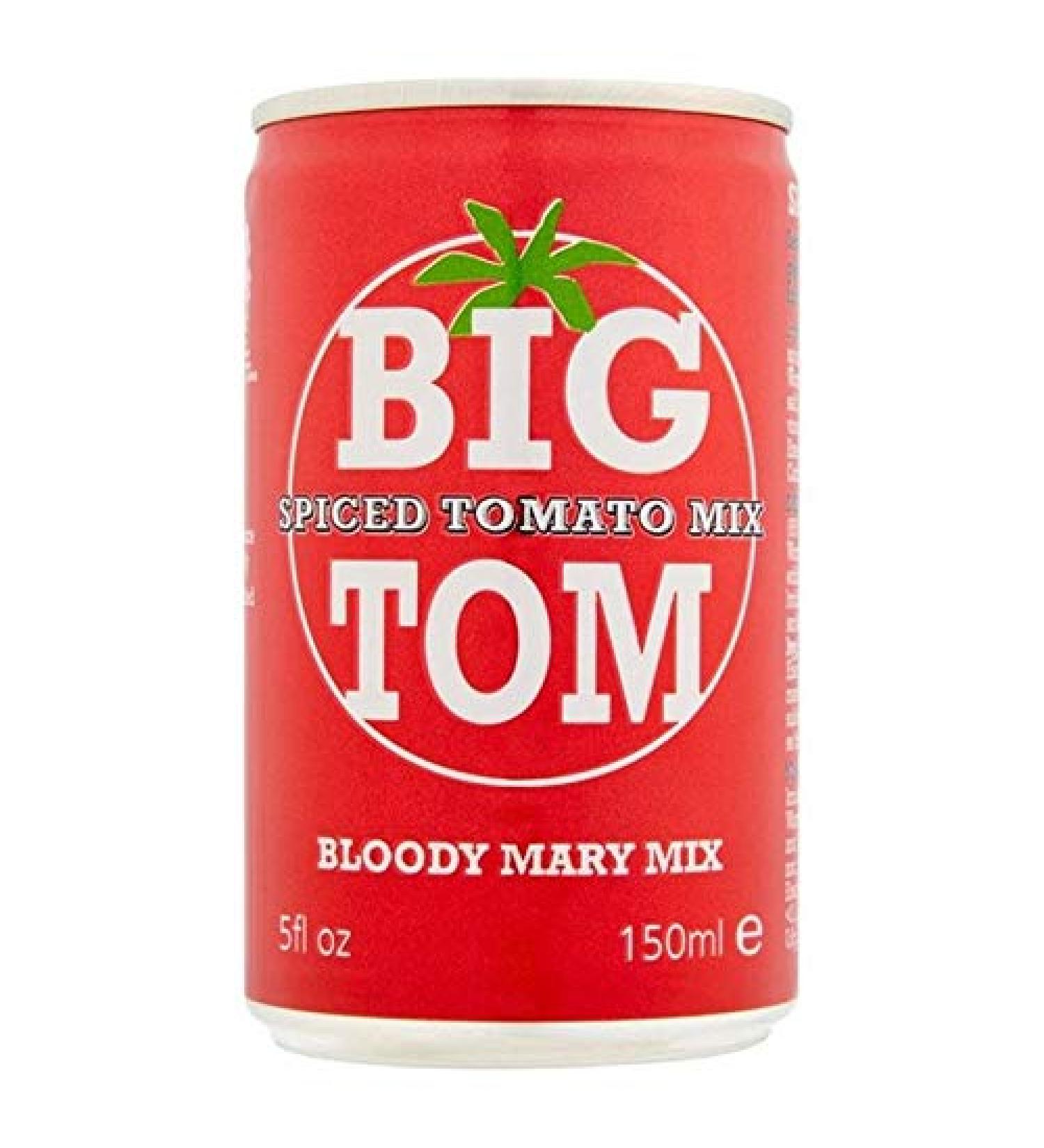 BIG TOM 6x Tom Spicy Tomato Juice 150ml