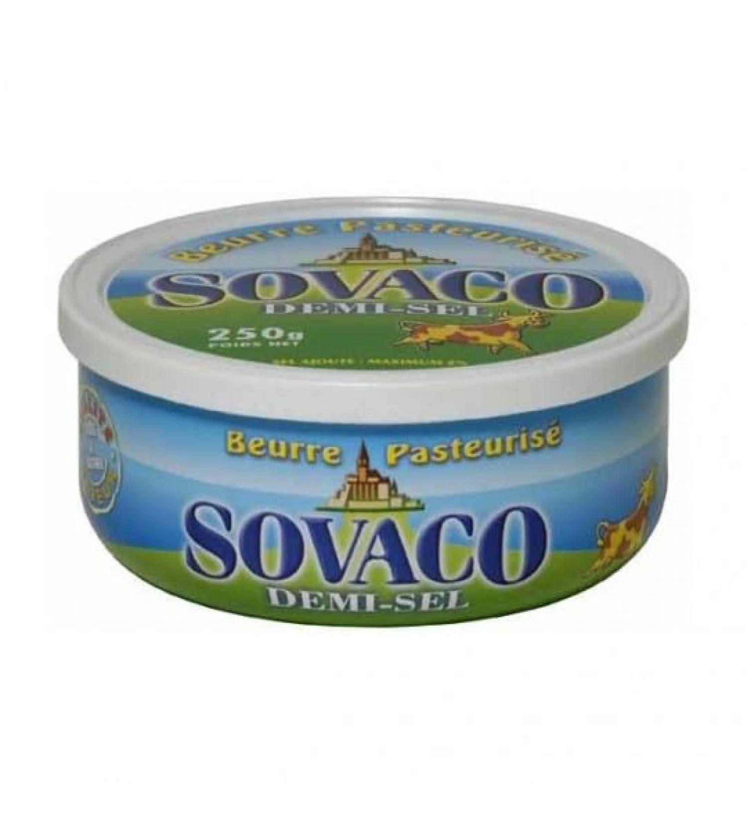 Beurre pasteuris demi-sel Sovaco