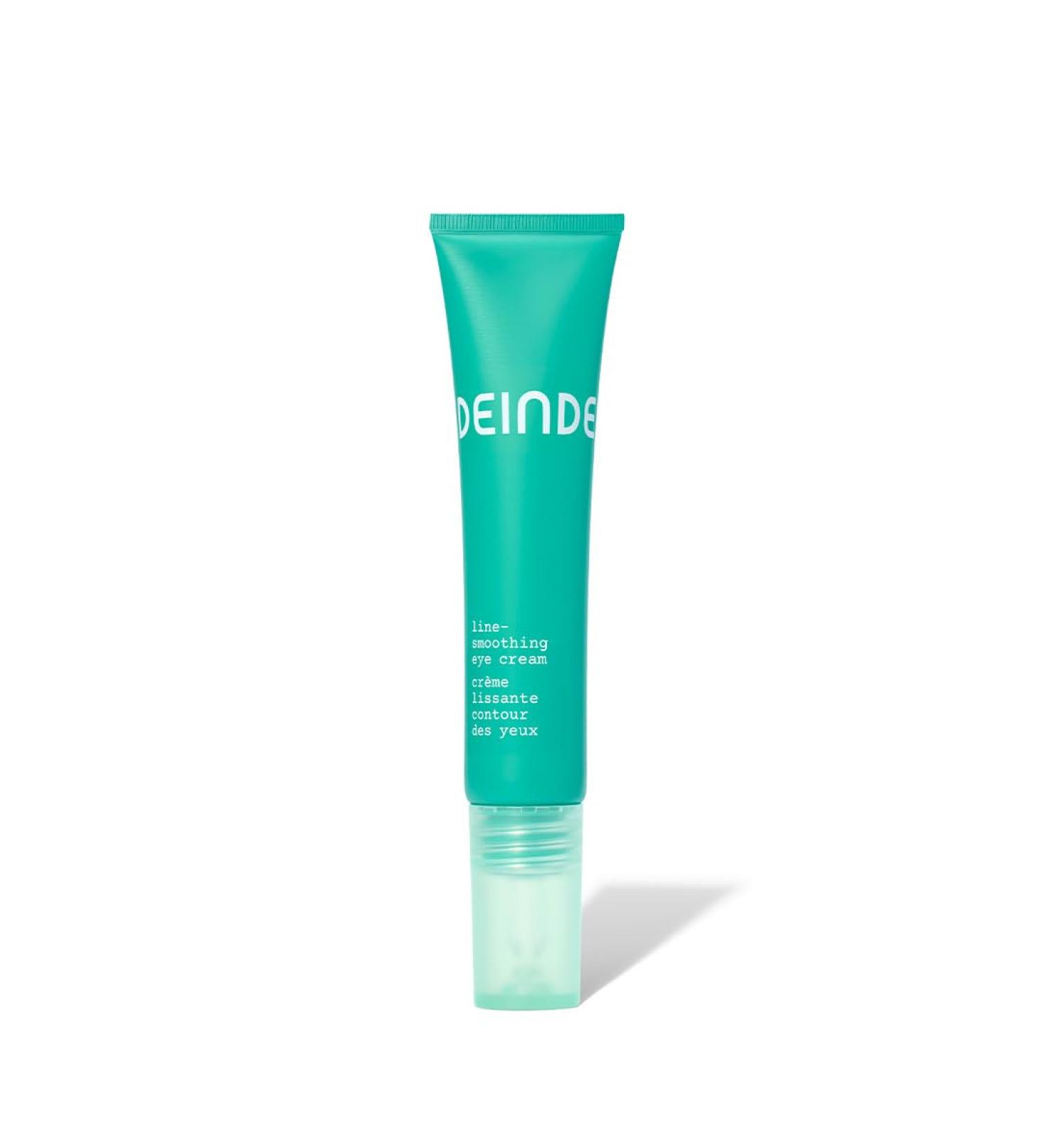 DEINDE Line-Smoothing Eye Cream for Visibly Smoother Softer and Plumper Under Eyes. Targets Fine Lines Eye Creases and Dryness with Peptides Ceramides Hyaluronic Acid and Naringenin. - Buy Online on GoSupps.com