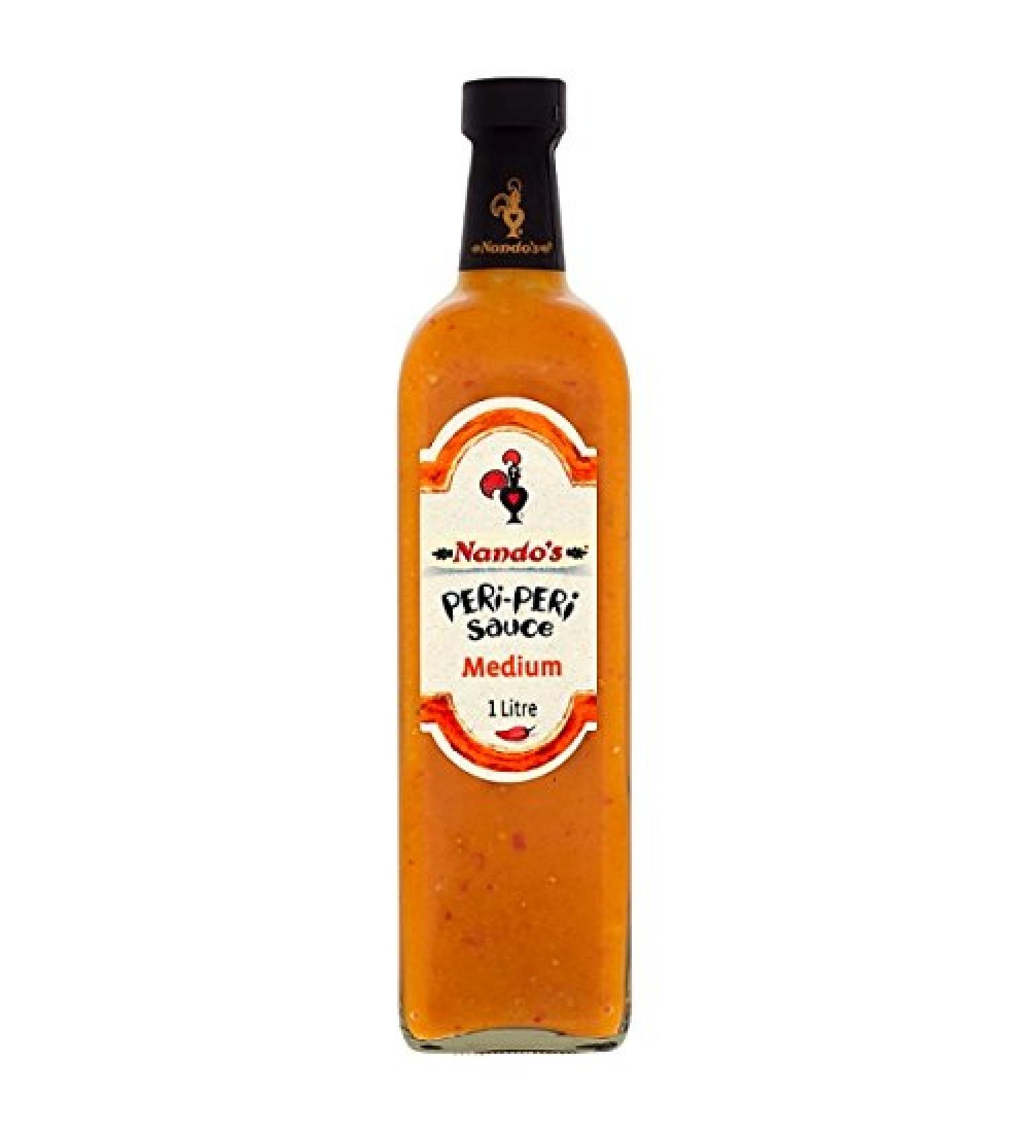 Nando's Peri-Peri Medium Sauces 1 Litre (Pack of 6)