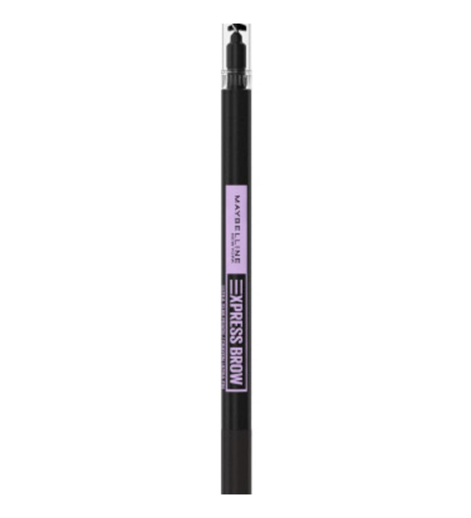Maybelline Express Brow Ultra Slim Defining Eyebrow Pencil 07 Black - 1 Count - Buy Online on GoSupps.com
