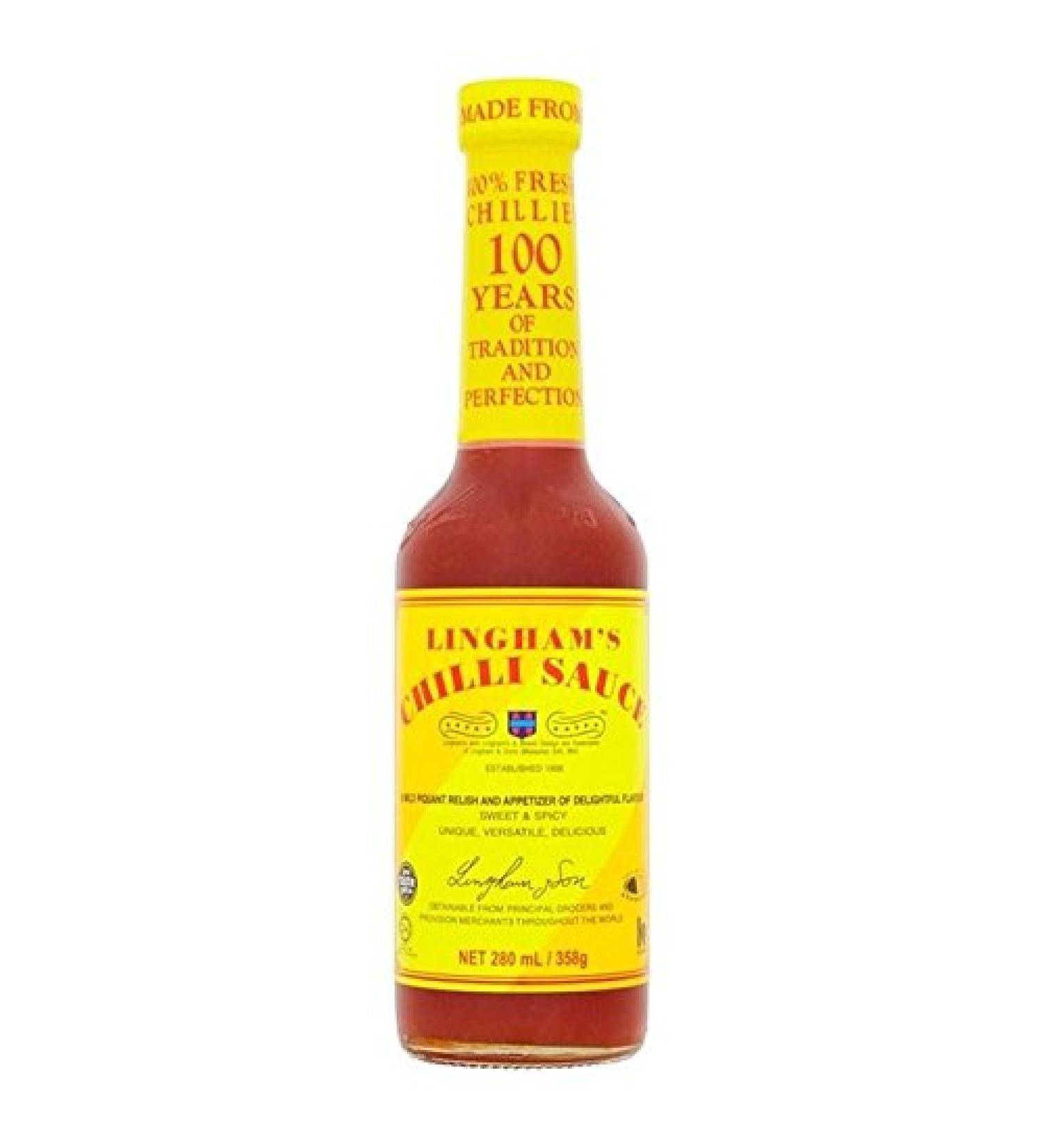 Linghams Chilli Sauce 358g (Pack of 2)