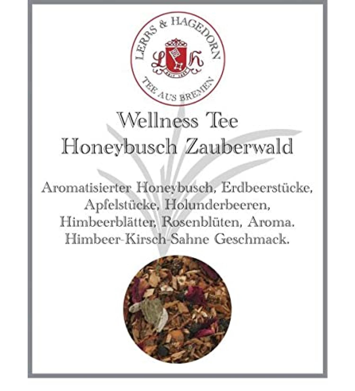  Lerbs & Hagedorn Wellness Enchanted Forest Honeybusch Tea 250g - Buy Online on GoSupps.com