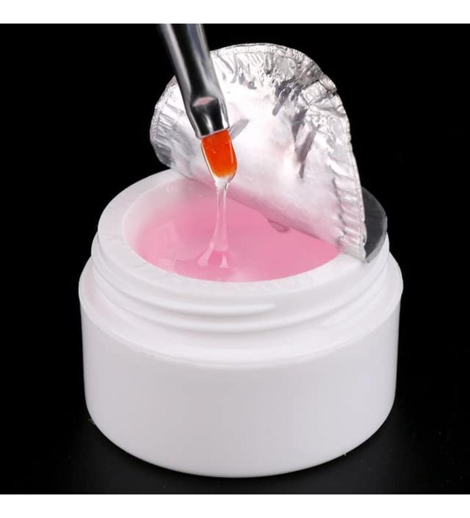 Gel Building Crystal False Nails Gel for Nail Art Polish Gel 1PC UV Gel Builder Nail Tips 3Color(Clear/White/Pink)15Ml Extension - (Color: Pink) - Buy Online on GoSupps.com