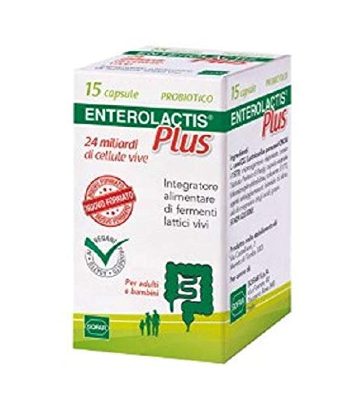 Sofar Enterolactis Plus 15 Capsules X 2 to 30 Capsules