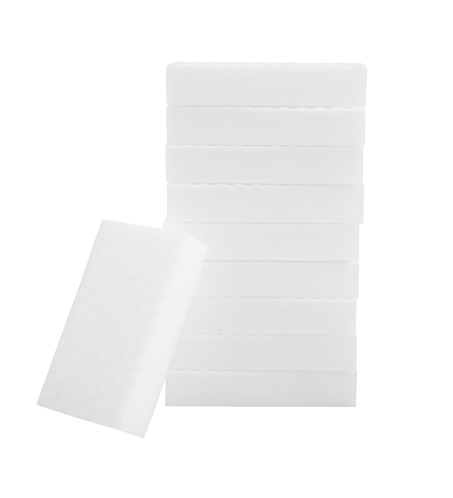 Hoadoek Dirt Eraser Sponge Pack of 10 Magic Wall Eraser Cleaning Sponges for Kitchen Bathroom Living Room Furniture Wall Shoe - Buy Online on GoSupps.com