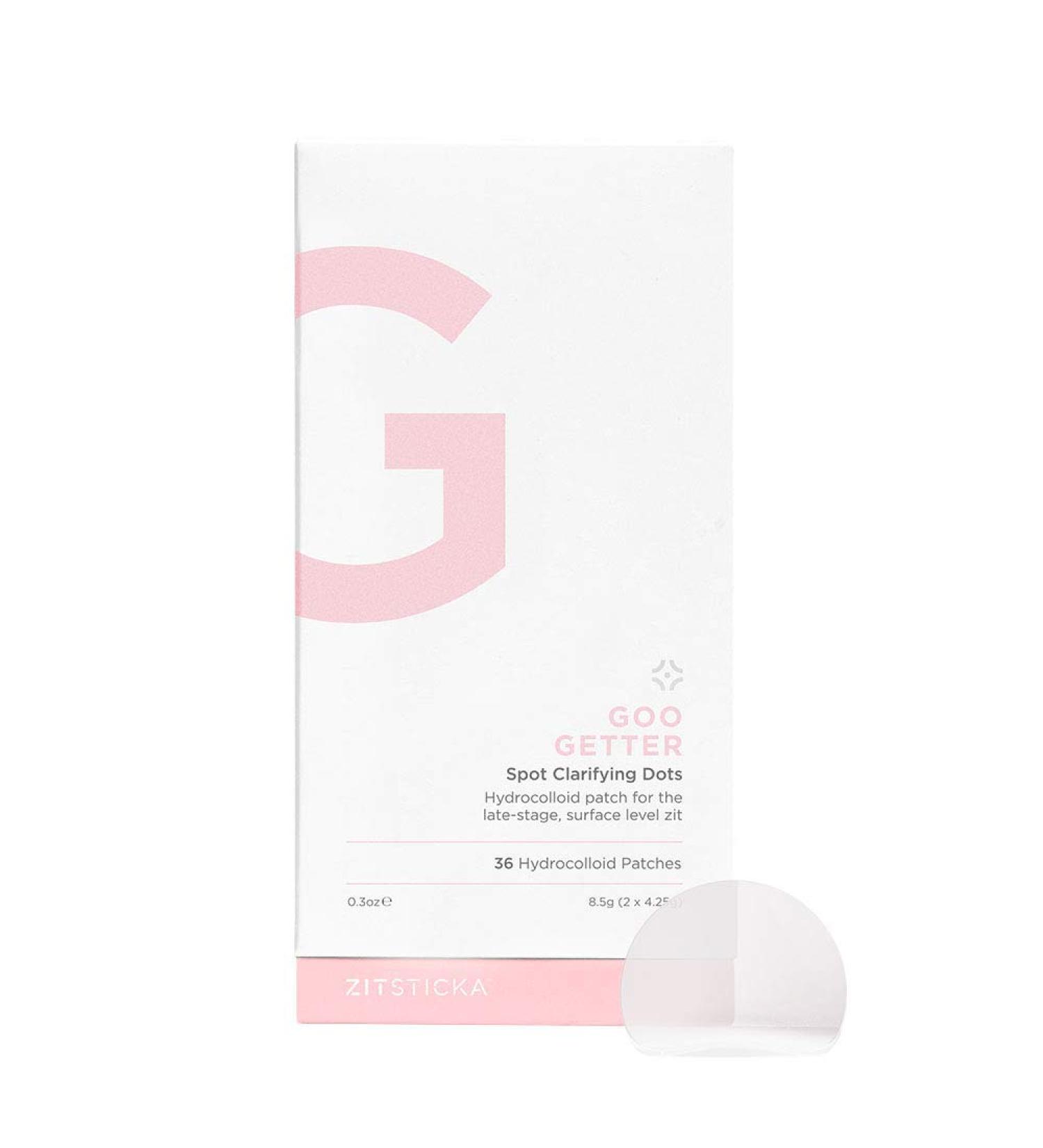 GOO GETTER Hydrocolloid Patch for Zits & Blemishes - 36 Patches | ZitSticka - Buy Online on GoSupps.com