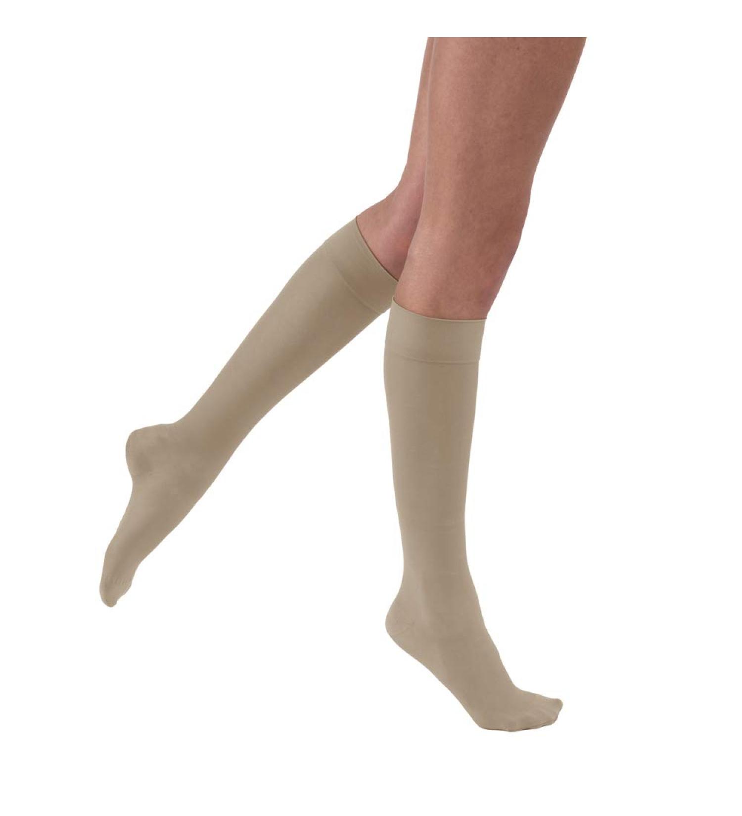 Jobst 119571 Ultrasheer Knee Highs 30-40 mmHg - Honey XL - Compression Stockings International Shipping - Buy Online on GoSupps.com