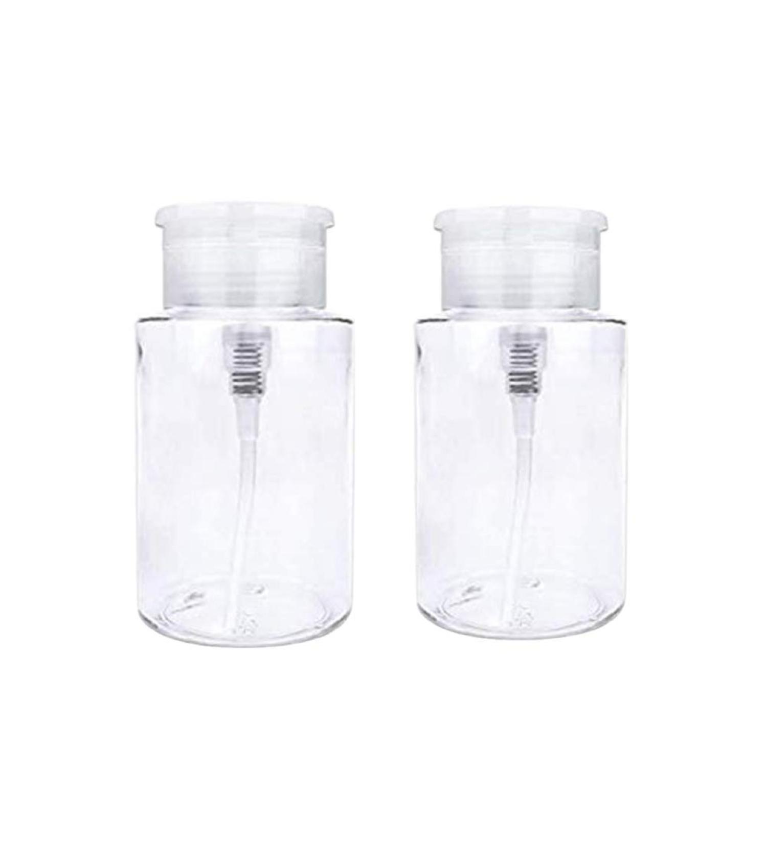 Beaupretty Make-Up Remover Pump Bottle - 2 Pack Cosmetic & Nail Polish Remover | International Shipping - Buy Online on GoSupps.com