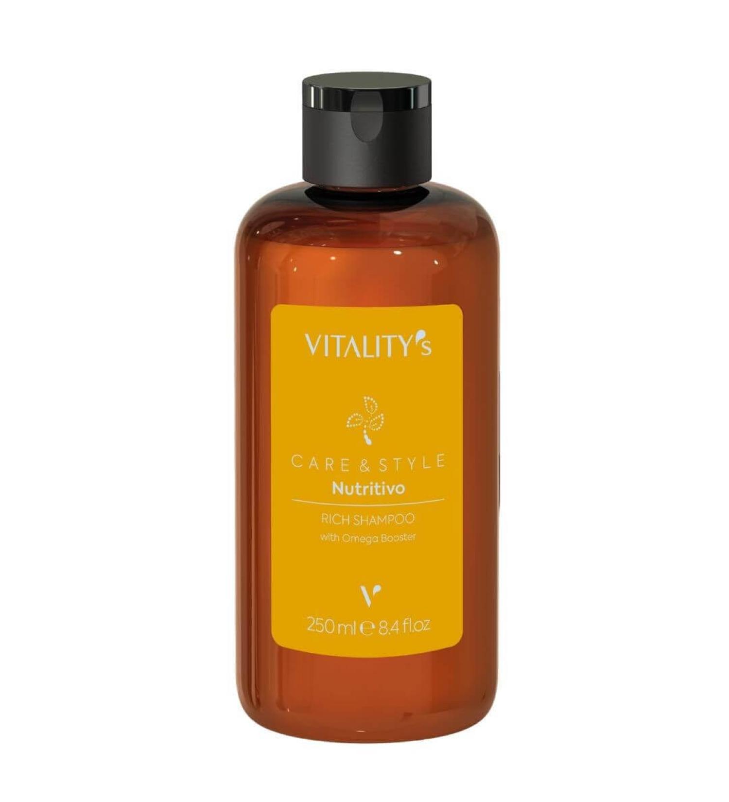 VITALITY'S Vitality's Care&Style Nourishing Rich Shampoo for dry to very damaged hair 250ml