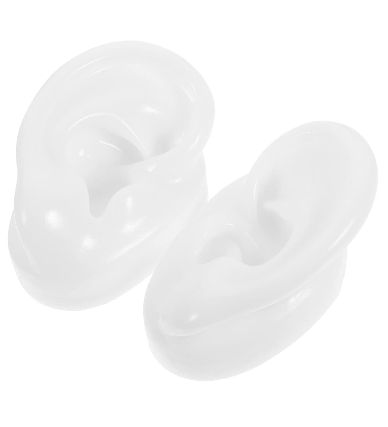 Baluue Silicone Ear Mold Cleaning Tools - Faux Piercing Jewelry Holder for Acupoint Learning - Buy Online on GoSupps.com