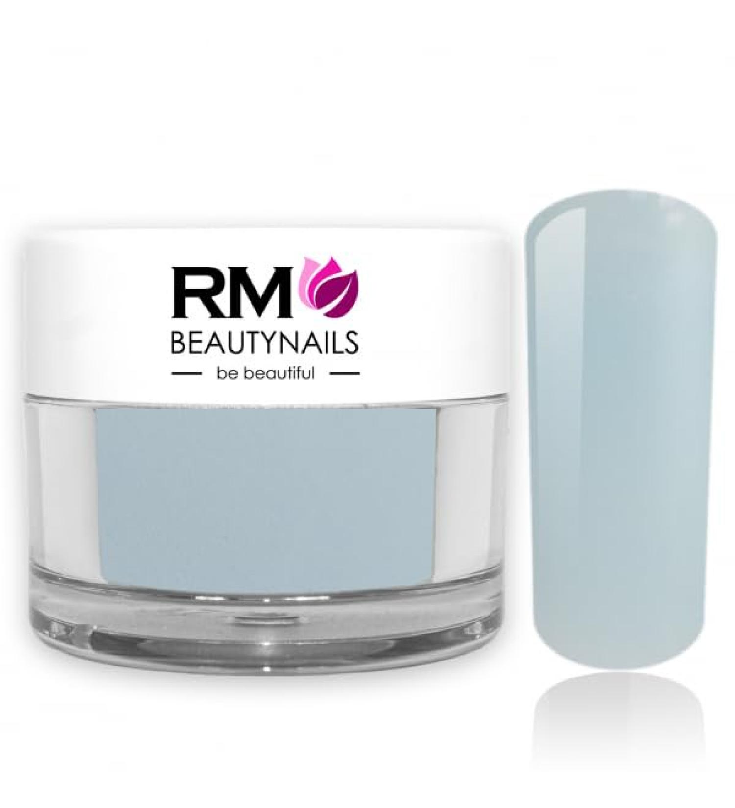 Acrylic Color Powder Pastel Blue for Nail Design - RM Beautynails 10g Pack | F ingernail Art Supplies - International Shipping Available - Buy Online on GoSupps.com