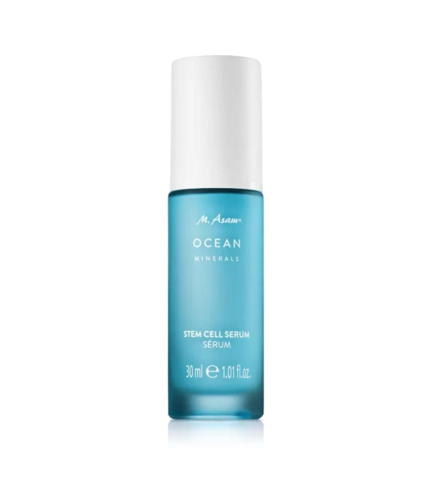 M. Asam OCEAN MINERALS Algae Stem Cell Serum (30ml) - Face serum with patented AGE CONTROL technology minimizes redness and evens skin tone revitalizes and regenerates skin