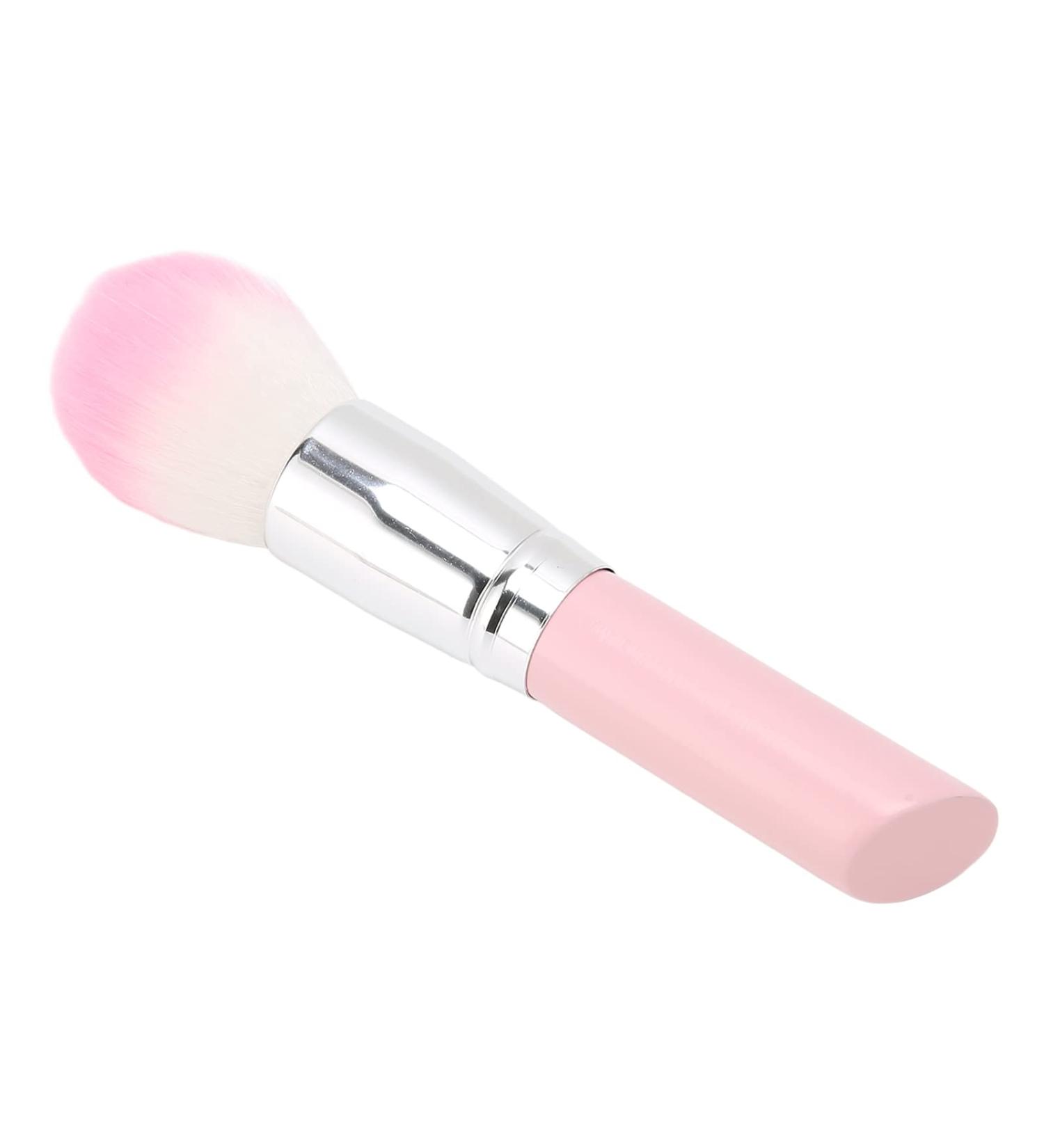 Makeup Brush Powder Cosmetic Portable Professional Pink Ergonomic Handle for Makeup Artist - Buy Online on GoSupps.com