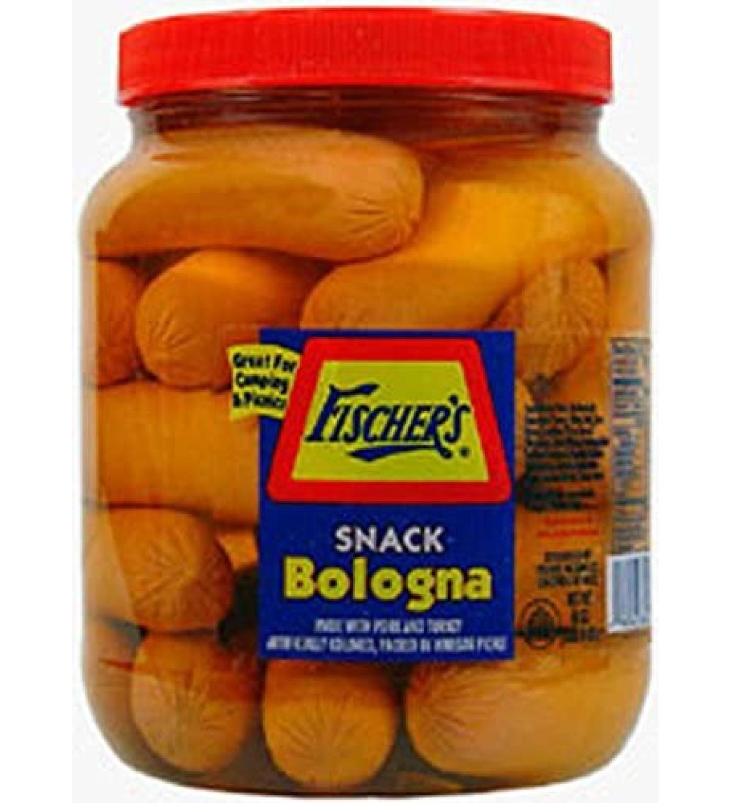Fischer's Snack Bologna 40oz Jar