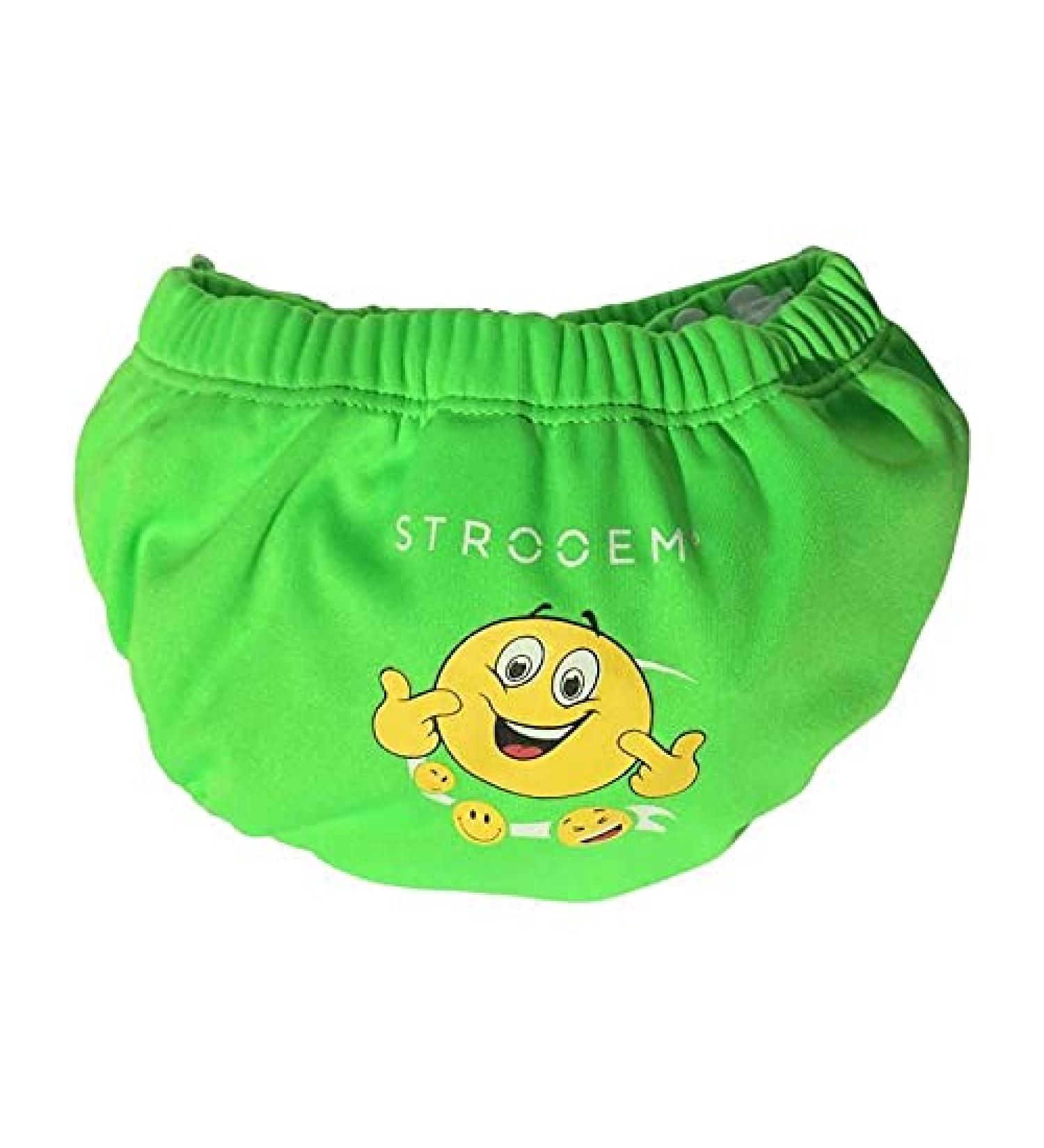 Nappy Racer Smiley Lime - One Size Diaper for 3-24 Months | Eco-friendly & Comfortable International Shipping - Buy Online on GoSupps.com