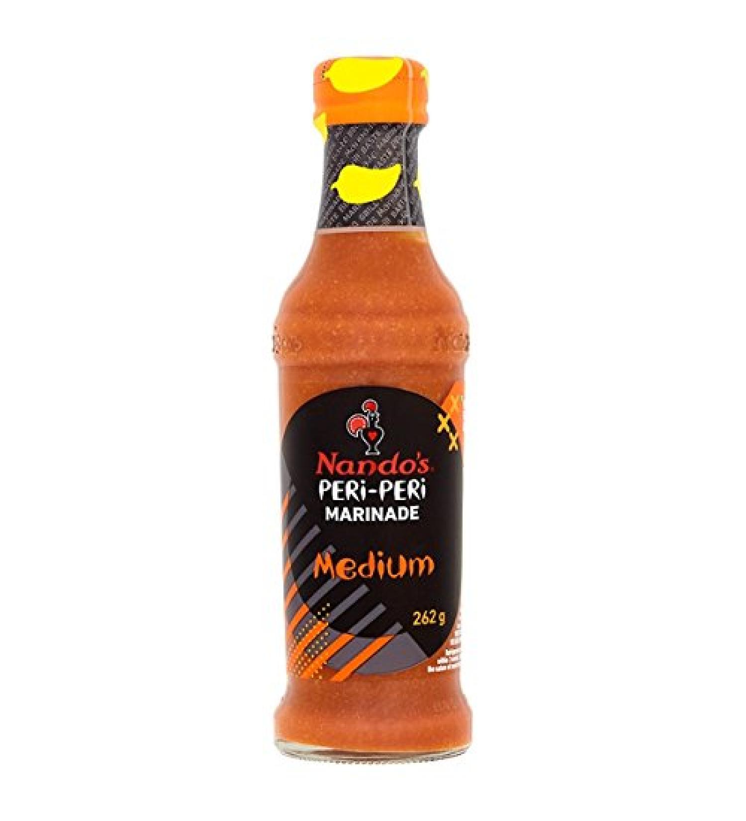 Nando's Nandos Peri-Peri Marinade Medium Pack of 6 x 260 g