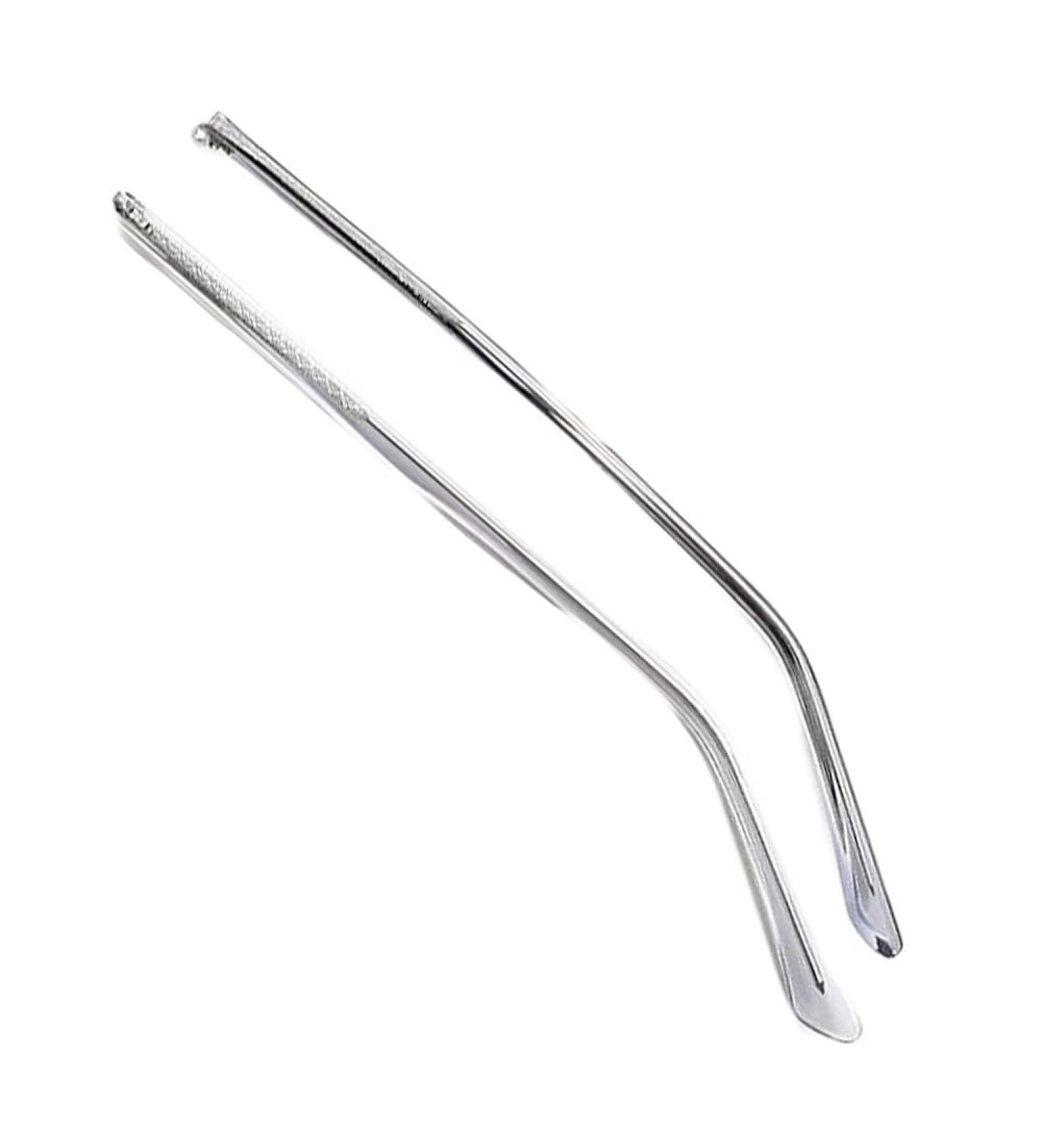 Glasses Brackets & Replacement Bars | Arm Frame Repair Accessories | Clear Gray Metal & Plastic Temple Parts - 1 Pair - Buy Online on GoSupps.com
