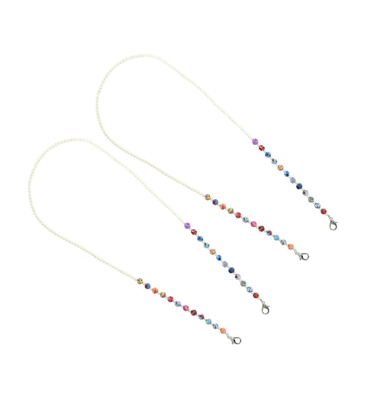 Beaupretty 4-Pack Kids Mask Anti-Drop Chain Lanyard - Acrylic Glasses & Sunglasses Holder for Children - Buy Online on GoSupps.com