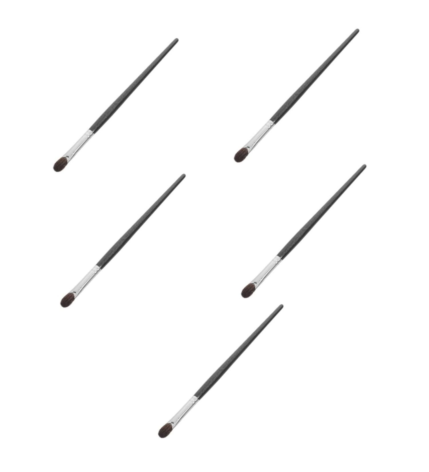 Beavorty 5pcs Animal Hair Makeup Brush Professional Makeup Brush Beauty Brushes Women Eye Shadow Brush 17.70X0.70X0.70CMx5pcs Blackx5pcs - Buy Online on GoSupps.com