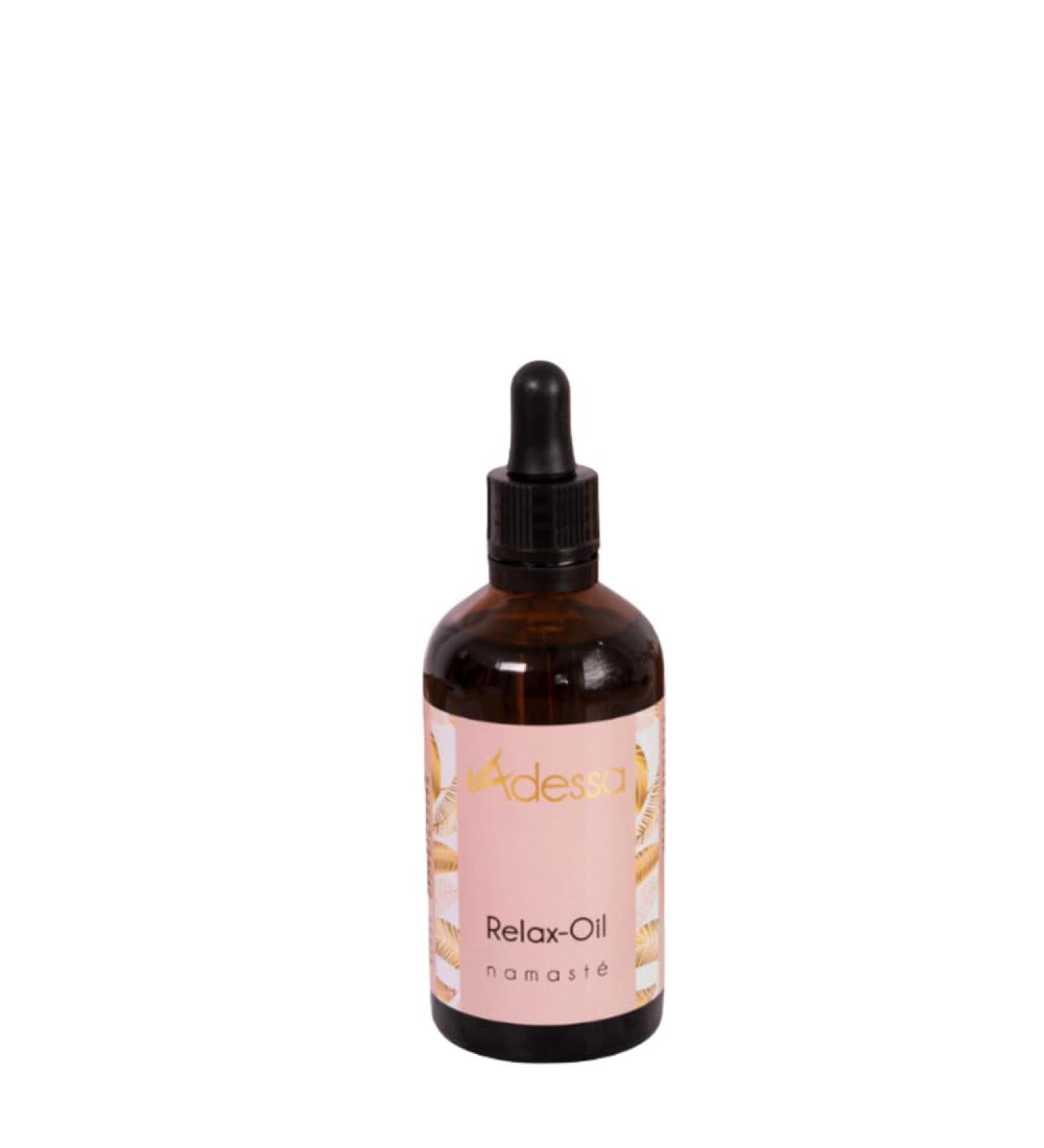 Adessa Chiarana Relax Oil Namast - 100ml with Plum Kernel Oil for Stress Relief & Relaxation | International Shipping Available - Buy Online on GoSupps.com