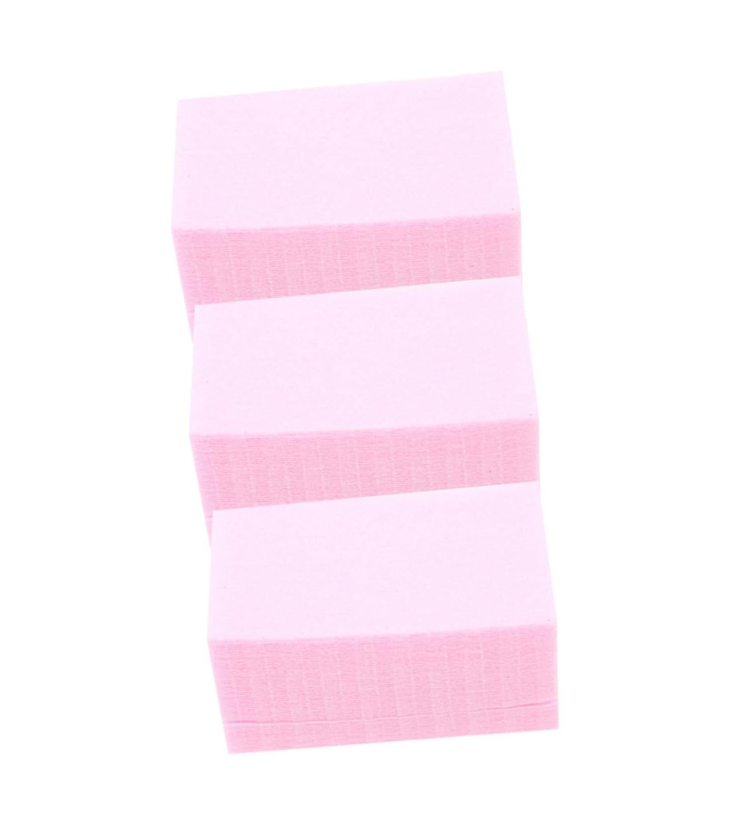 3 Pack Nail Remover Cotton Wipes Natural Fiber Makeup Remover for Nail Art Eyelash Glue & Manicure Pink - Buy Online on GoSupps.com