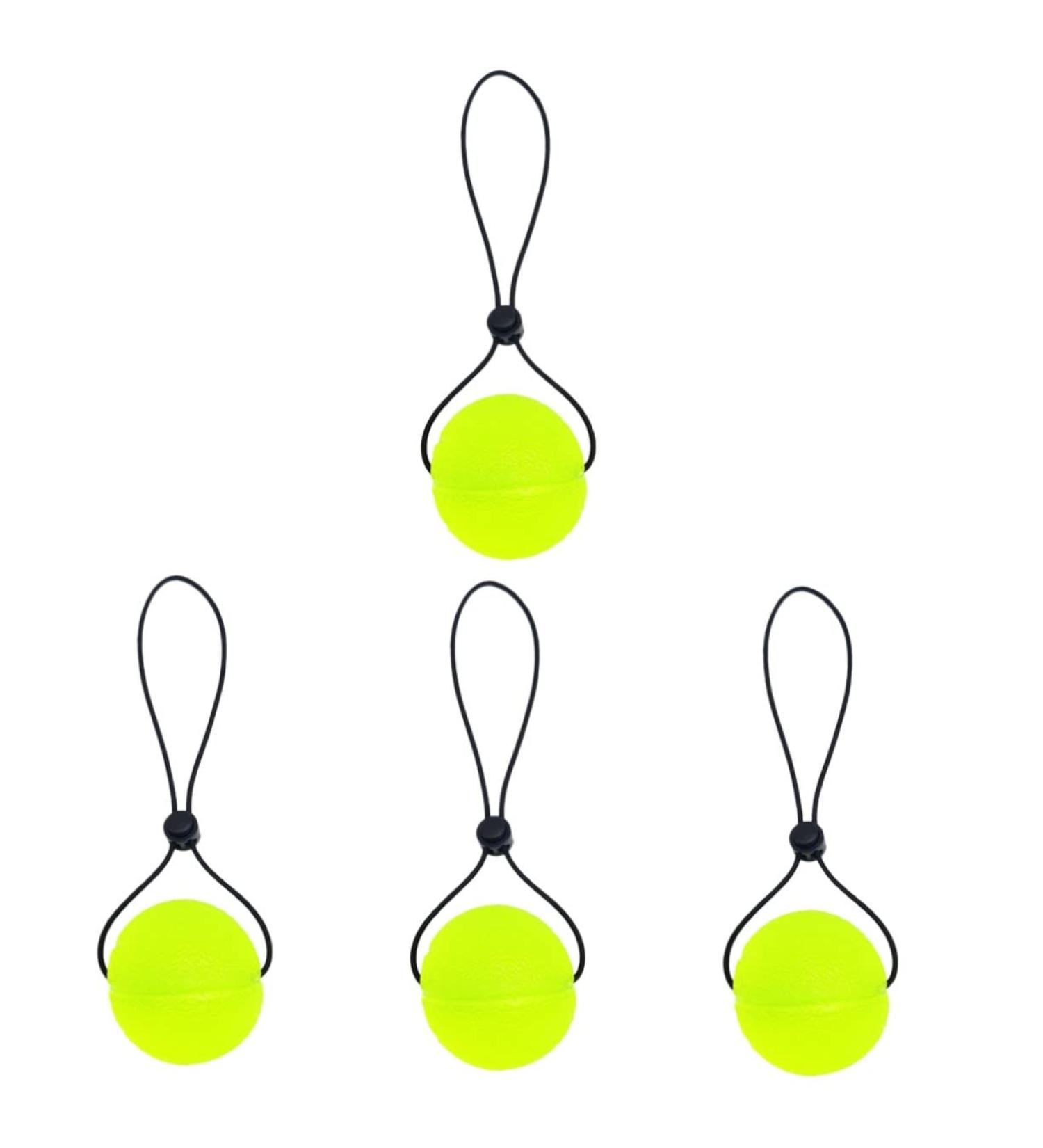 Buy Gleavi Handmade Handleball Wrist Trainer - 2 Piece Gel Exercise Balls in Pink & Yellow - Squeeze & Amplify Grip Strength - Buy Online on GoSupps.com