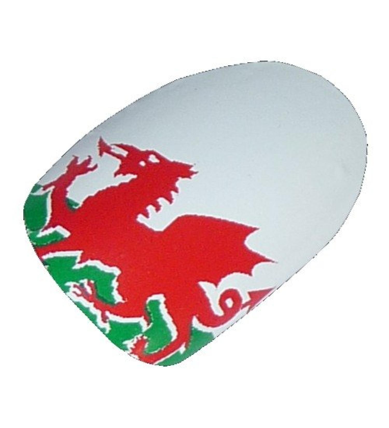 Chix Nails Nail Wraps Welsh Flag Wales Green White The Red Dragon Fingers Toes Vinyl Foils