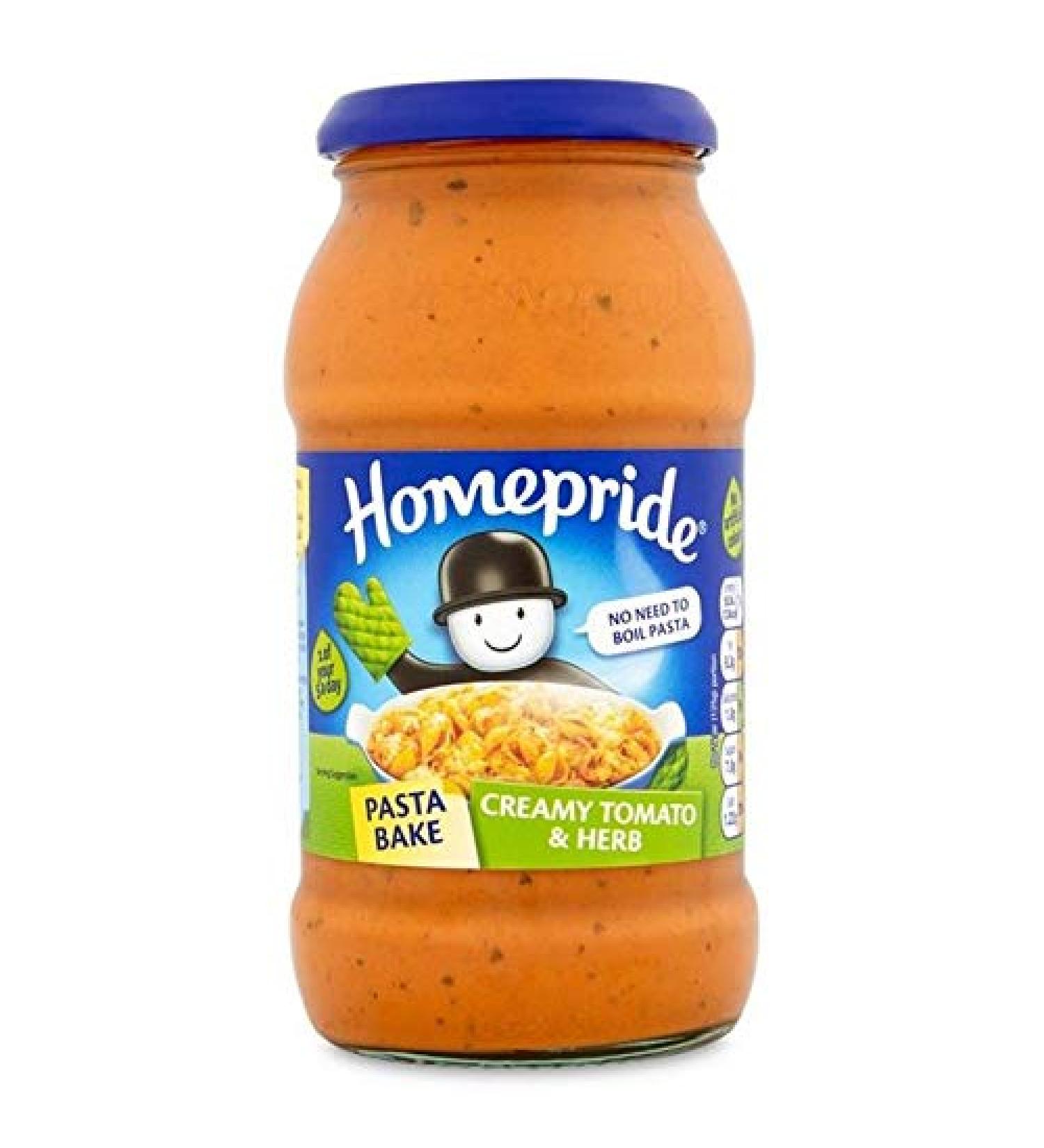 4X Homepride Creamy Tomato & Herb Pasta Bake 500g