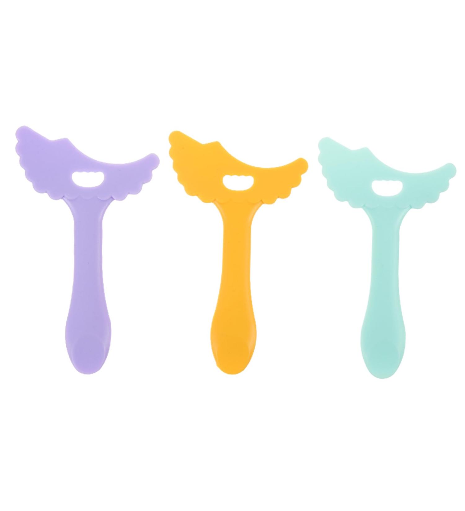 FRCOLOR 3 Pcs Tool Eyeshadow Eyeliner Stencils for Eyes Silicone Makeup Stencil Template Make up Applicator - Buy Online on GoSupps.com