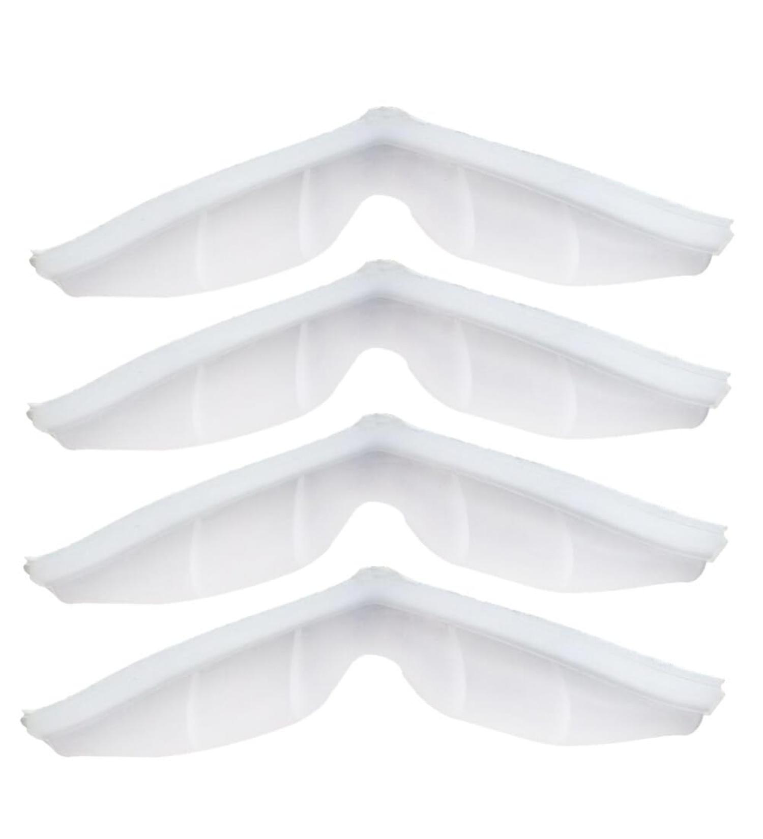 Buy Milist 12th Anti-Fog Silicone Glasses Holder & Drumper Nose Stripes - Multifunctional White Gel Cover for Comfortable Fit - Buy Online on GoSupps.com
