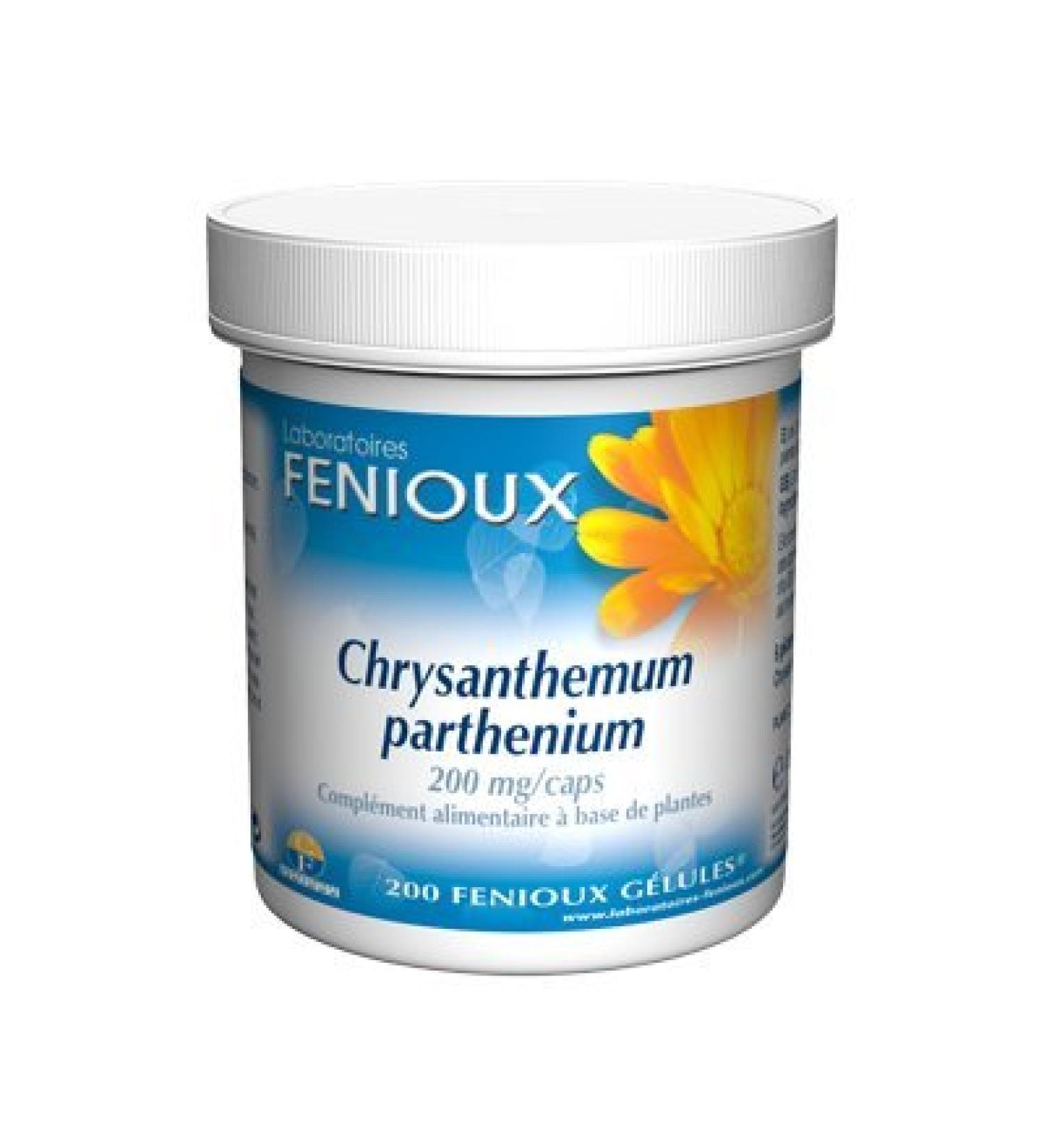 Dunlop Laboratoires FENIOUX Chrysanthemum Parthenium Doos met 200 capsules