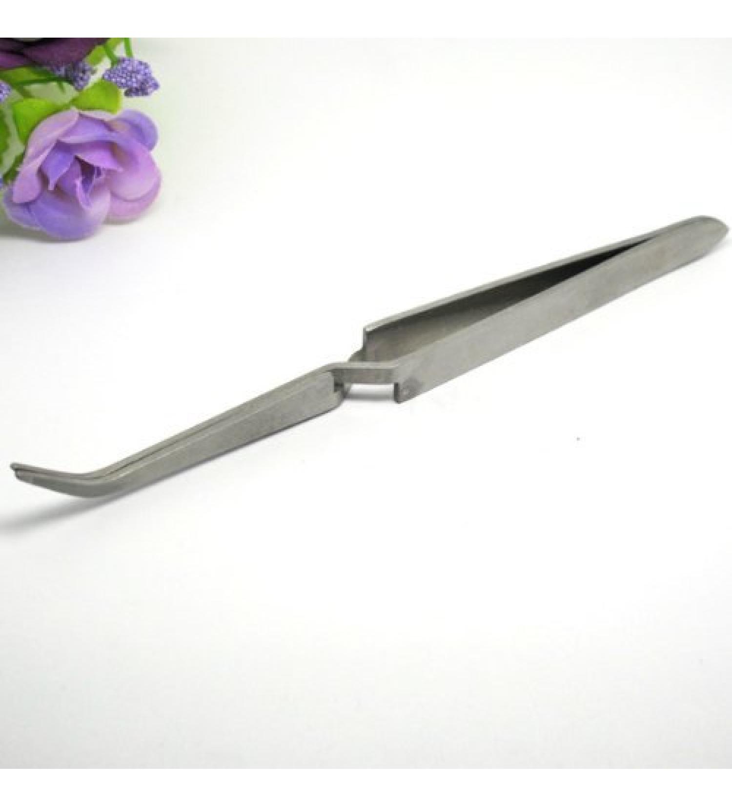 Acrylic Gel Tips Sculpture Tweezers Clip Pick up Nail Art Multi Function