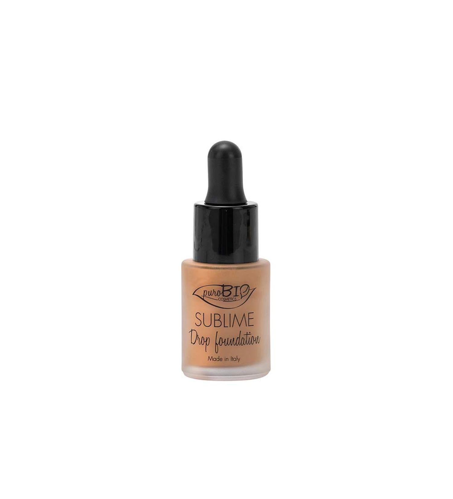 Purobio Sublime Drop Base Foundation Fluid Pollution Control 15 ml Color 6 - Buy Online on GoSupps.com
