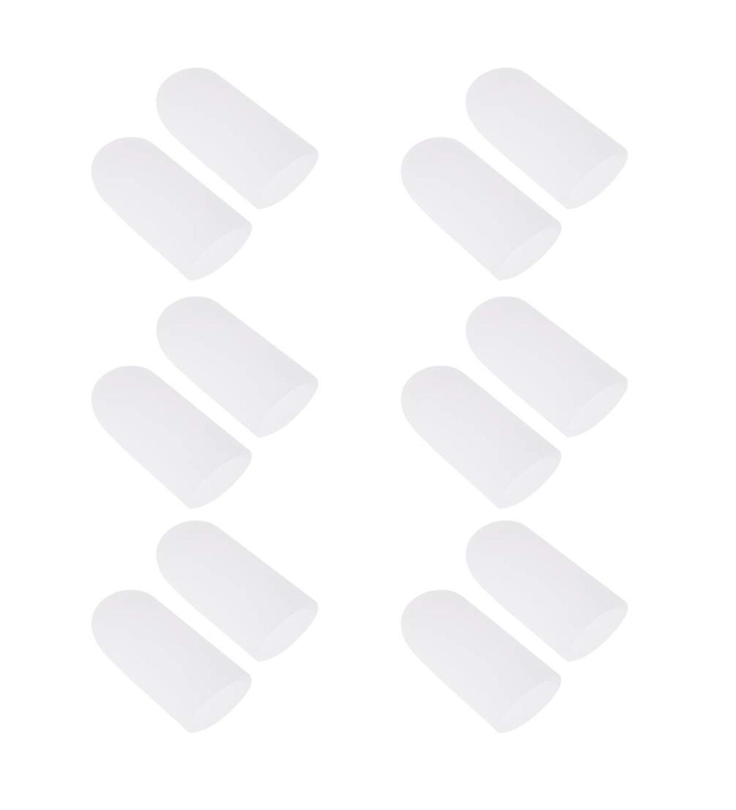6 Pairs Silicone Gel Toe Caps - Toe Protectors for Blisters, Corns, Calluses - Toe Correctors & Straighteners - Buy Online on GoSupps.com