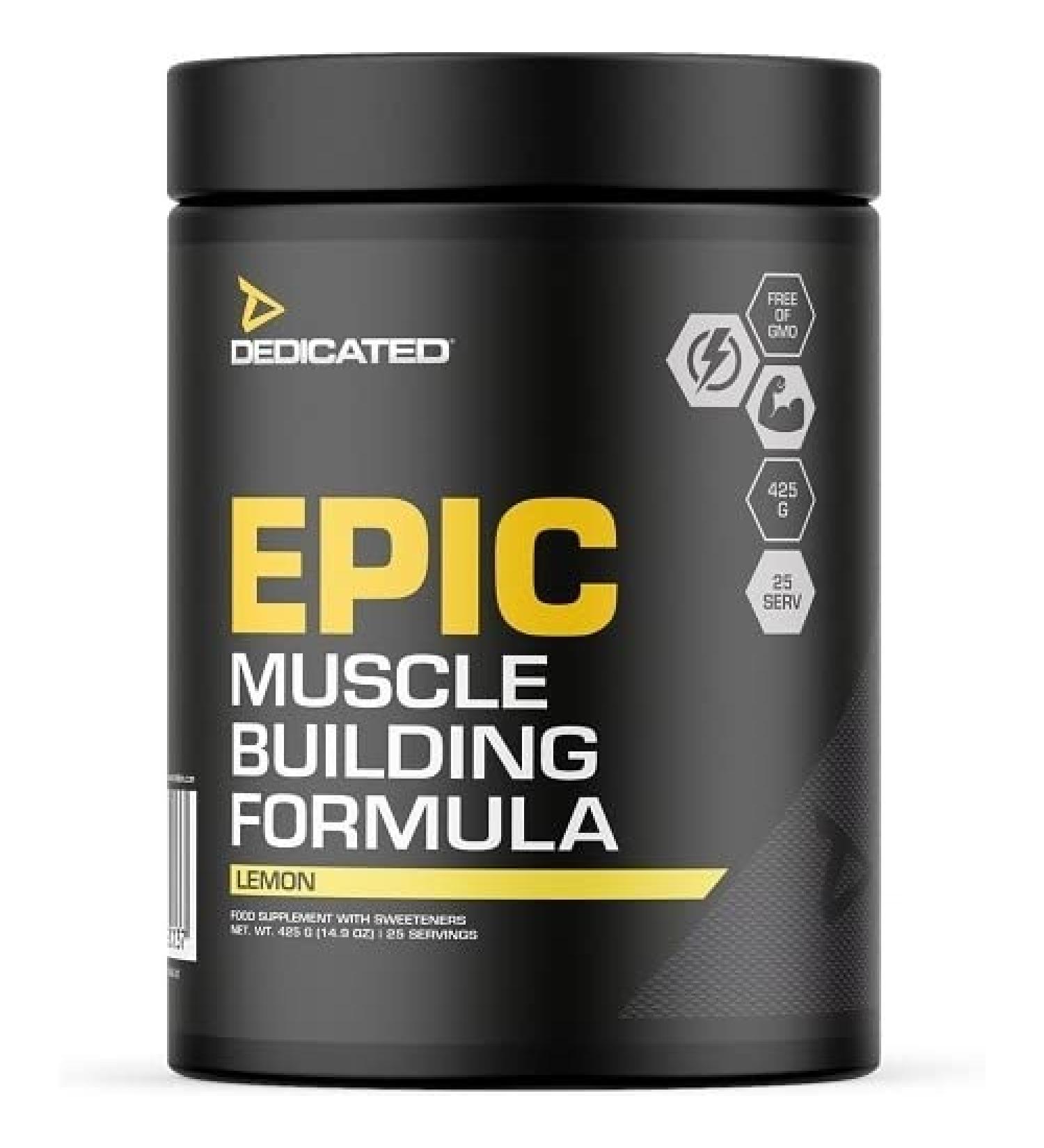 Dedicated Nutrition EPIC 50servings Lemon - Buy Online on GoSupps.com