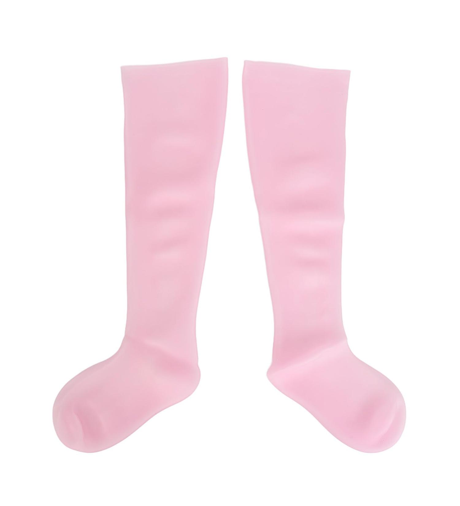 1 Pair Long Moisturizing Socks Silicone Overnight Spa Socks for Hard Skin Dry Feet Cracked Heel Care - Buy Online on GoSupps.com
